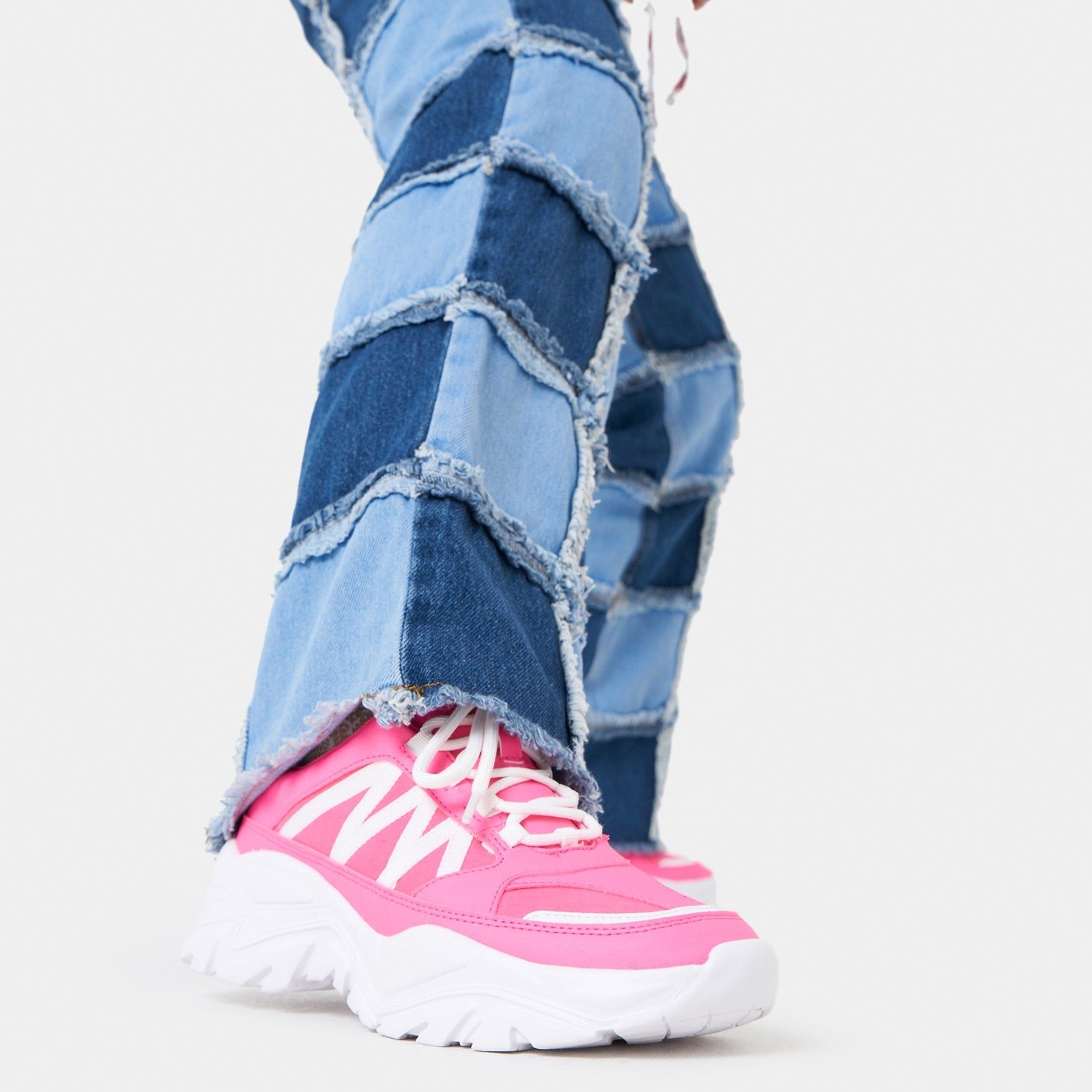 Vega Chunky Pink Trainers sold by Koi Footwear product image thumbnail 3