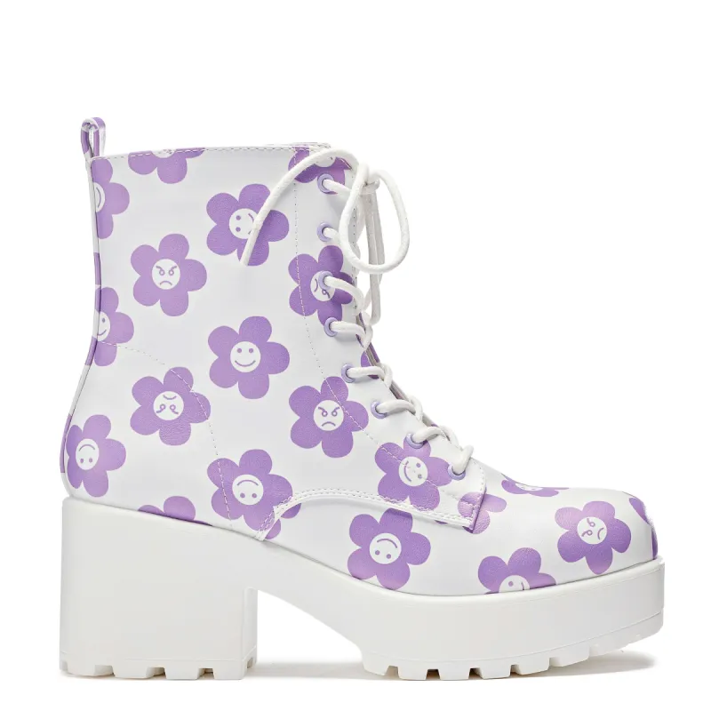 Minor Miracle Platform Military Boots sold by Koi Footwear