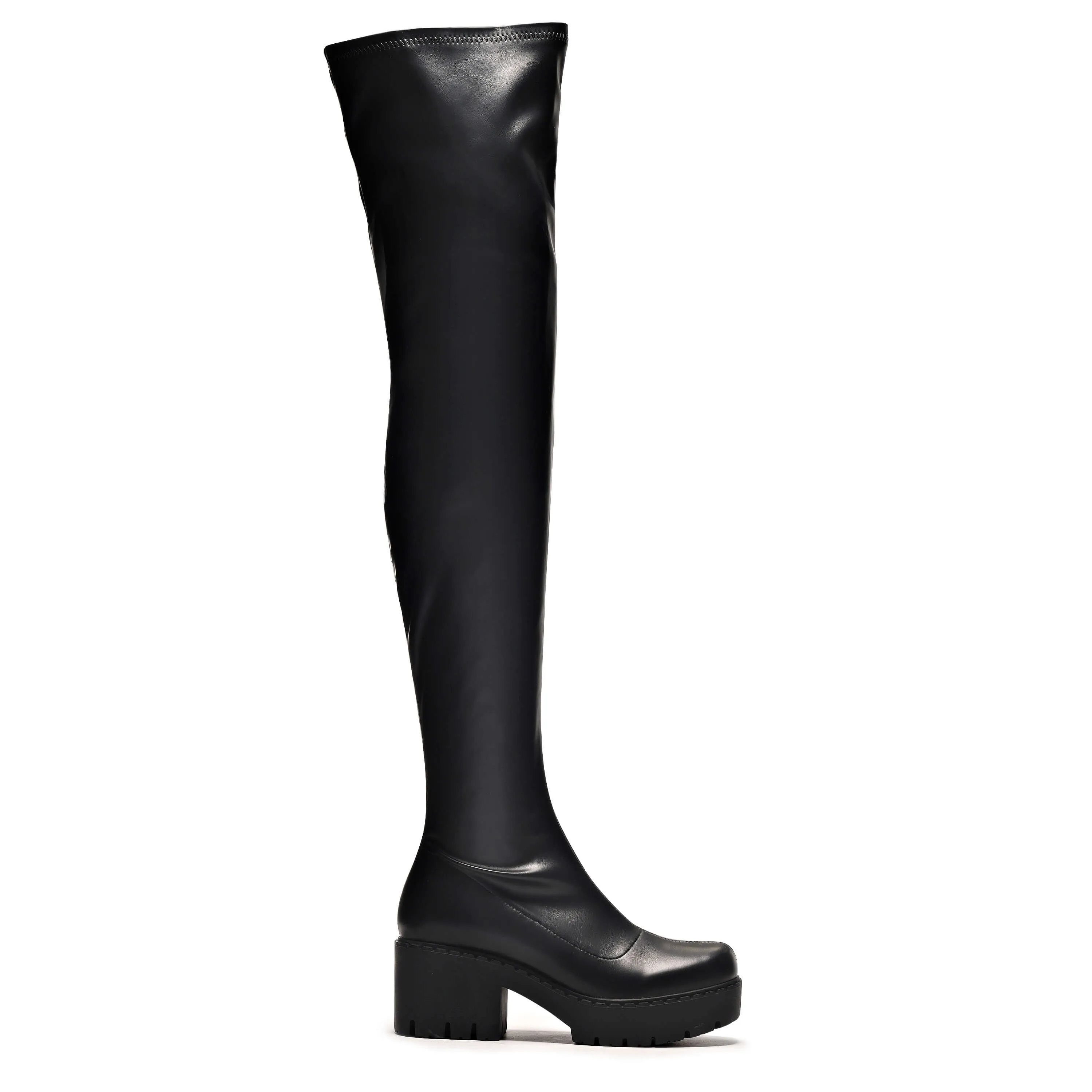 The Harmony Stretch Thigh High Boots sold by Koi Footwear product image thumbnail 2