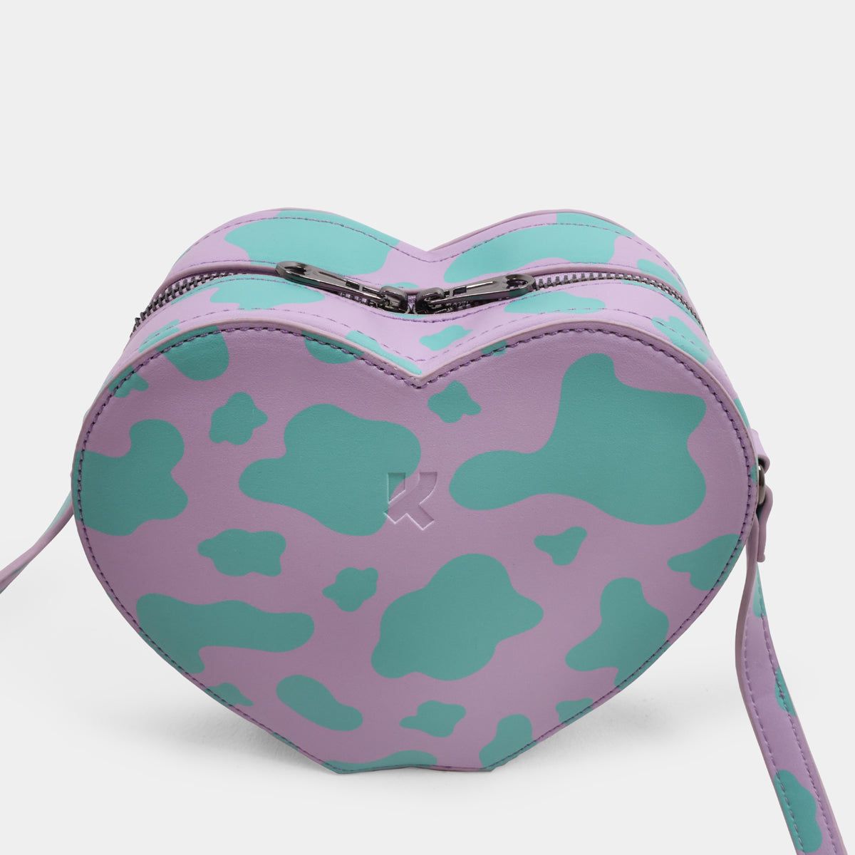 Funky Town Lilac Cow Print Bag sold by Koi Footwear product image thumbnail 4