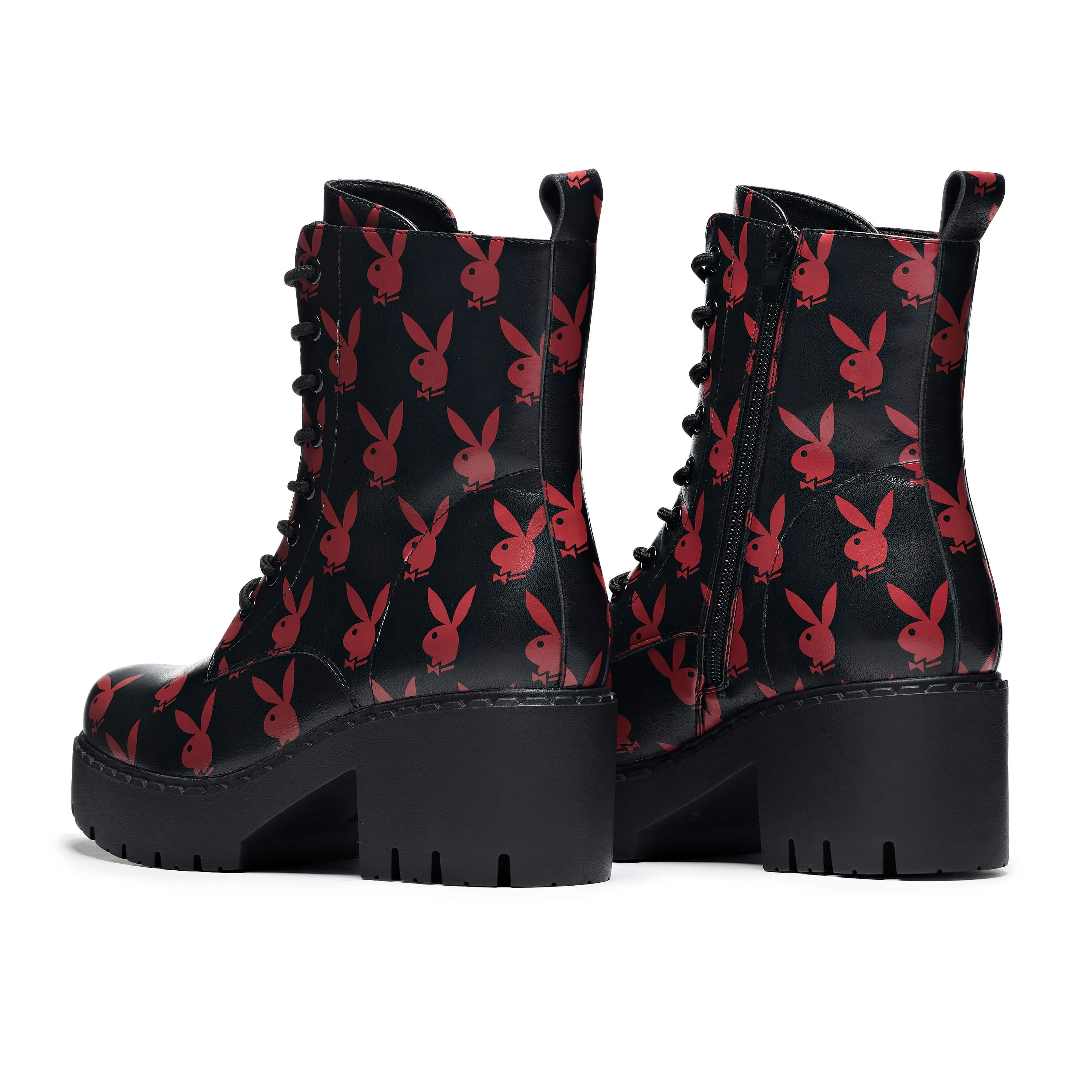 Playboy Reprise Red Switch Boots sold by Koi Footwear product image thumbnail 5