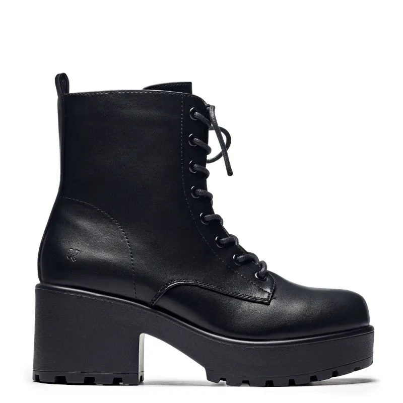 GIN Platform Military Boots sold by Koi Footwear
