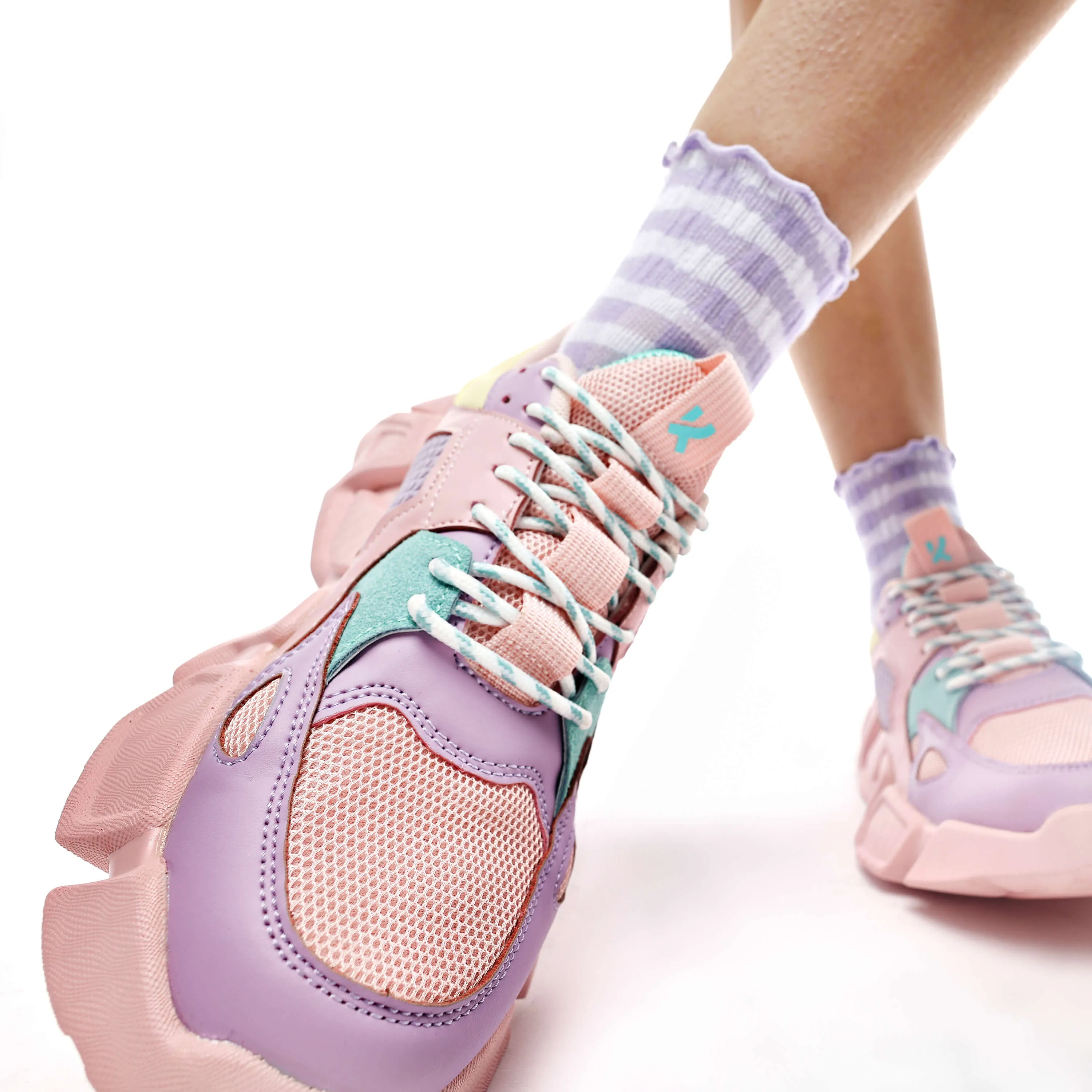 Ice Cream Beast Pastel Multi Trainers sold by Koi Footwear product image thumbnail 5