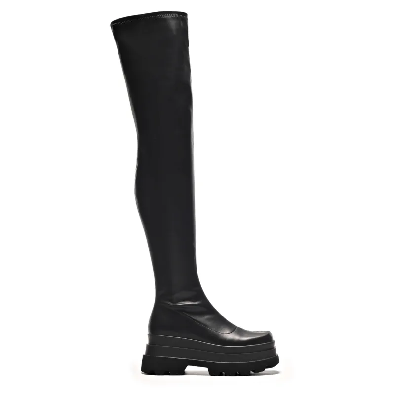 The Elevated UniFlex Regular Fit Thigh High Boots sold by Koi Footwear