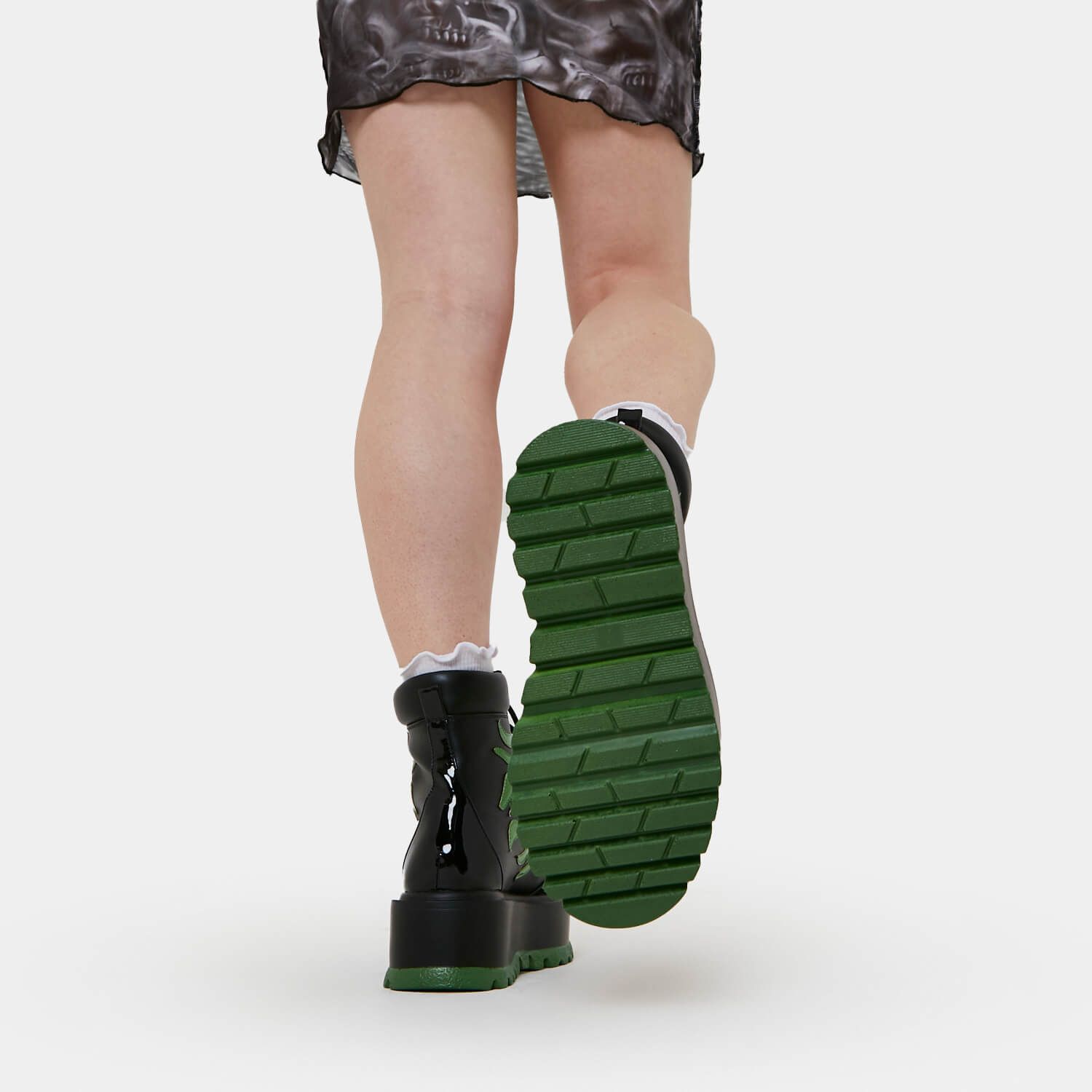 CHA CHA CHA Hologram Flame Boots sold by Koi Footwear product image thumbnail 5