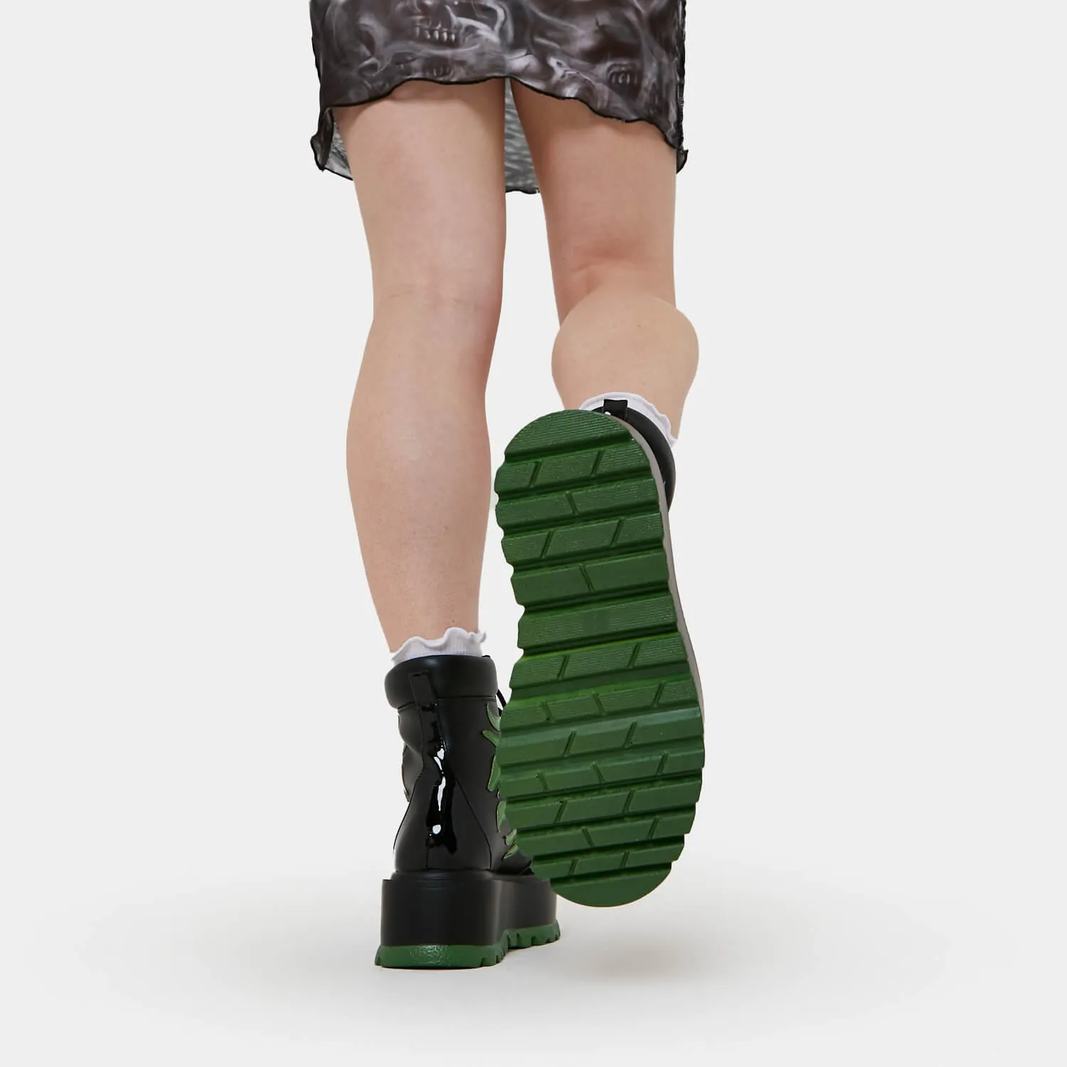 CHA CHA CHA Hologram Flame Boots sold by Koi Footwear product image thumbnail 5