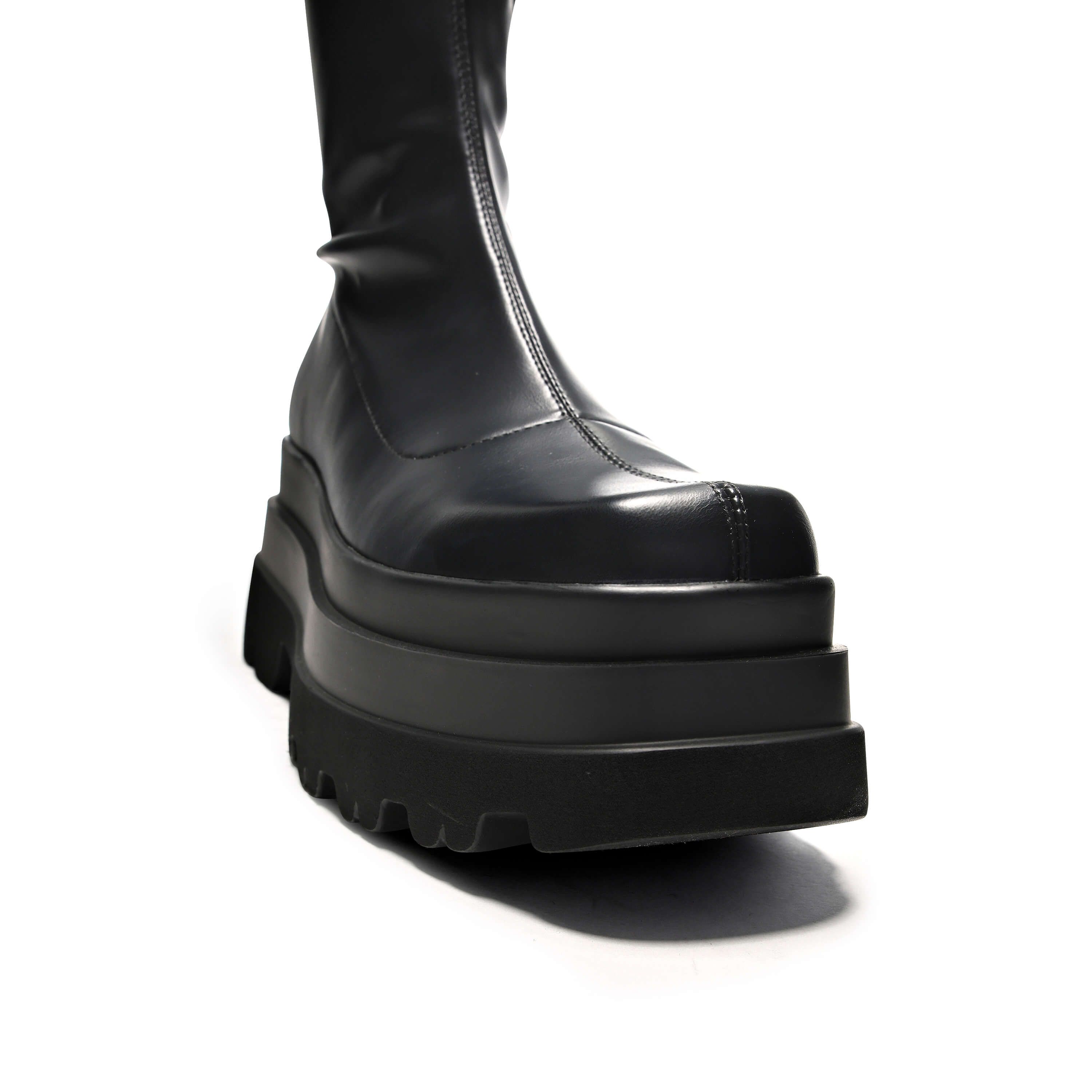 The Elevated UniFlex Regular Fit Thigh High Boots sold by Koi Footwear product image thumbnail 8