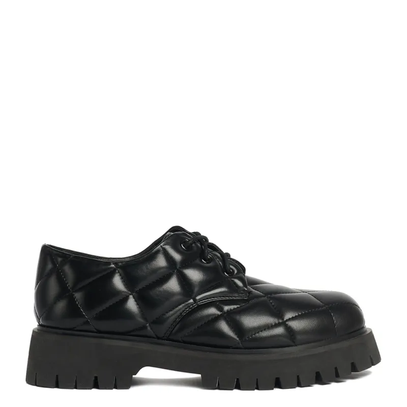 The Snug Cave Men's Black Quilted Shoes sold by Koi Footwear