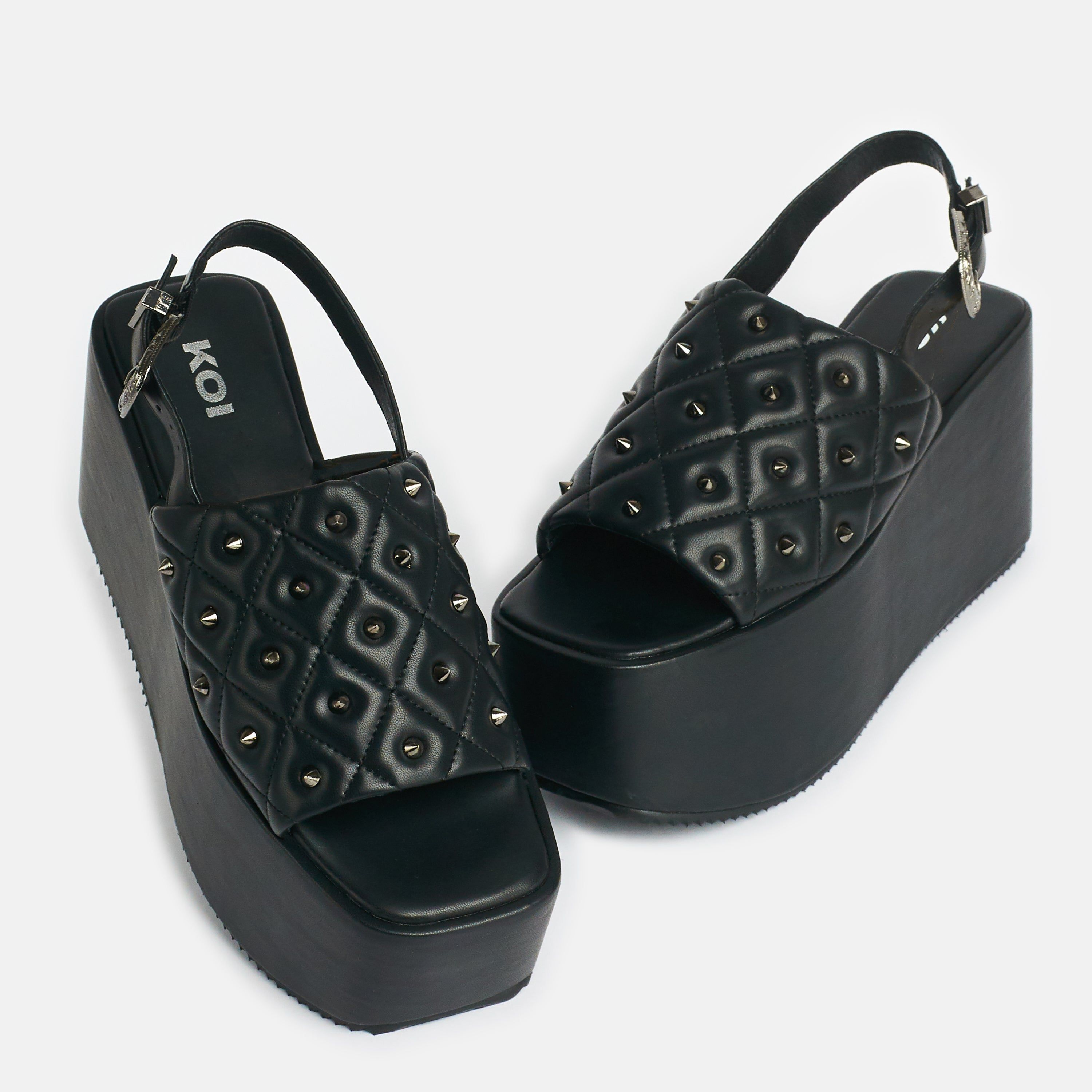 Imperial Web Mega Platform Sandals sold by Koi Footwear product image thumbnail 4