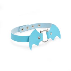 Kawaii Baby Blue Bat Choker sold by Koi Footwear