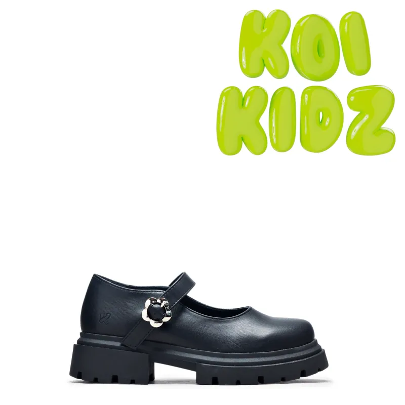 Flutter Jump Kidz Flower Mary Jane Shoes sold by Koi Footwear