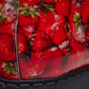 Decaying Strawberries Switch Boots sold by Koi Footwear
