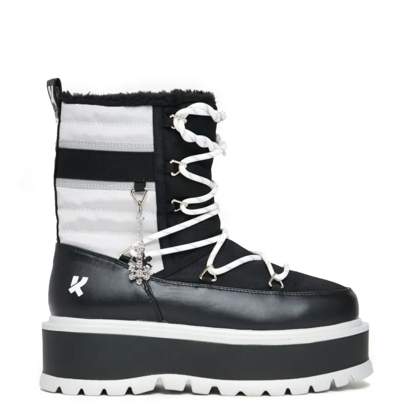 Chillwind Cavern Silver Snow Boots sold by Koi Footwear