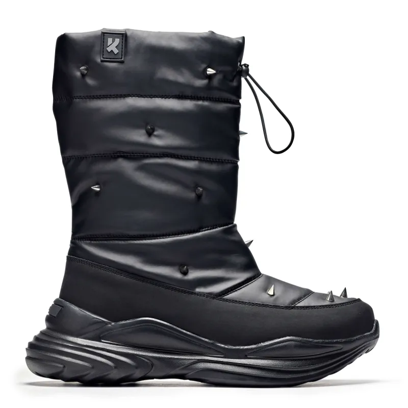 The Ringleader Men's Spiked Snow Boots sold by Koi Footwear
