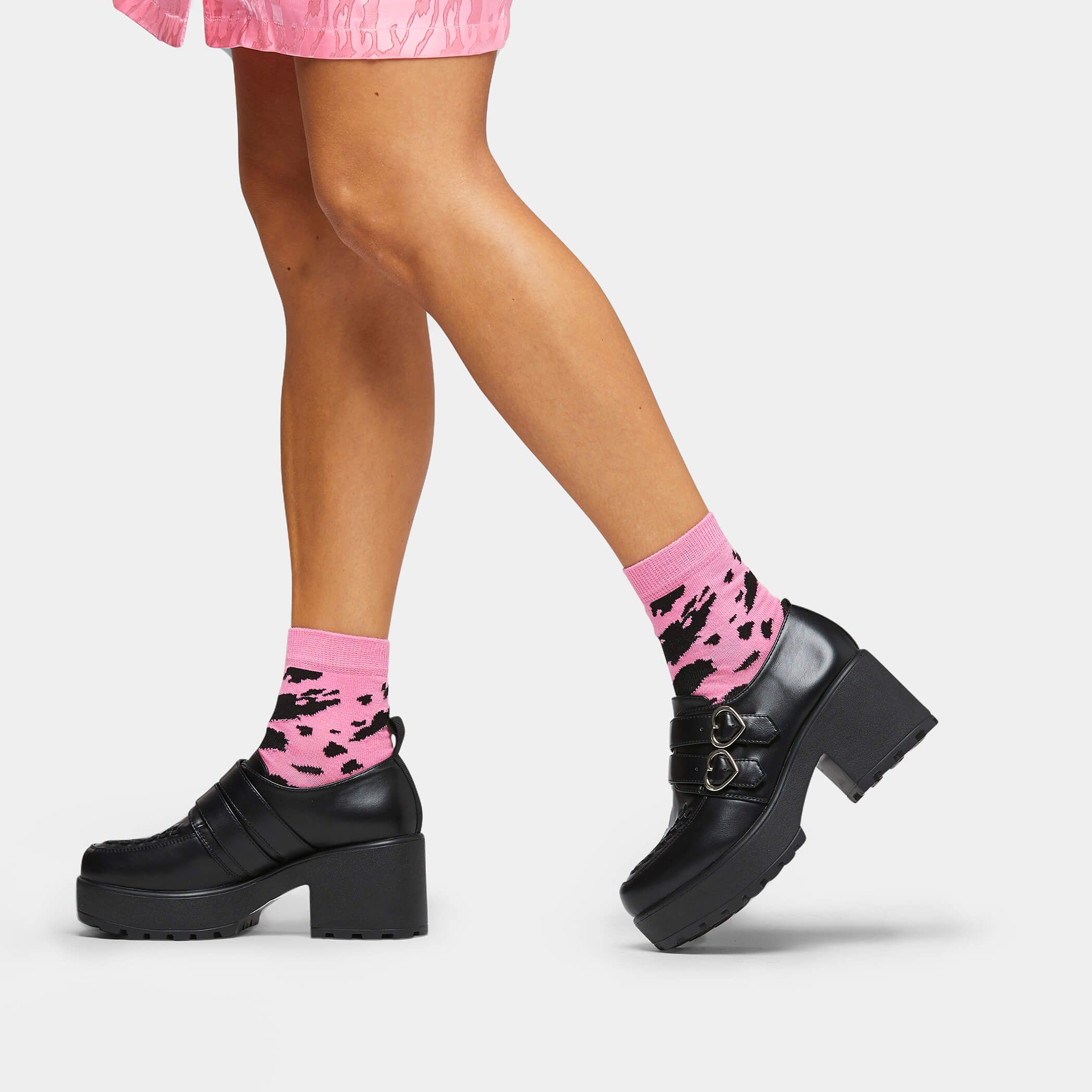 IAGO Metal Heart Oxford Platform Shoes sold by Koi Footwear product image thumbnail 3