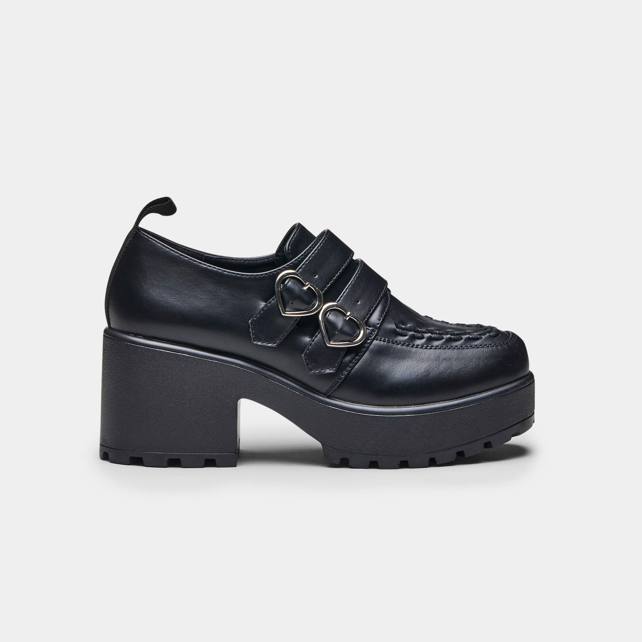 IAGO Metal Heart Oxford Platform Shoes sold by Koi Footwear product image thumbnail 2
