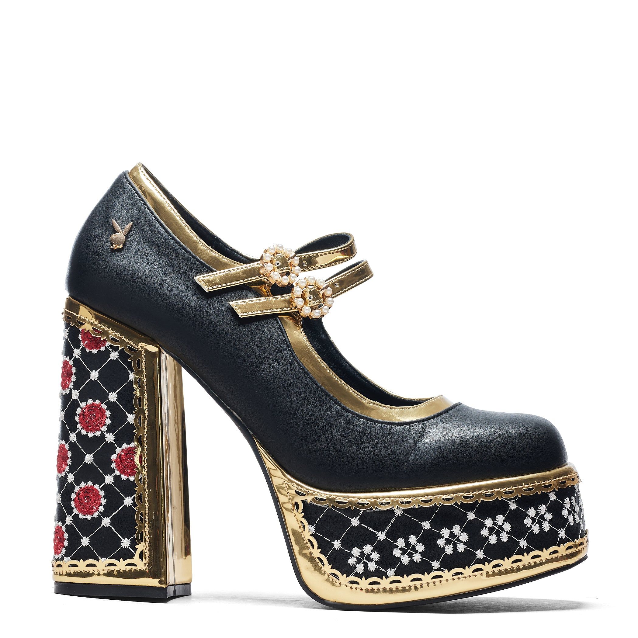 A Royal Playboy World Bejeweled Heels sold by Koi Footwear product image thumbnail 2