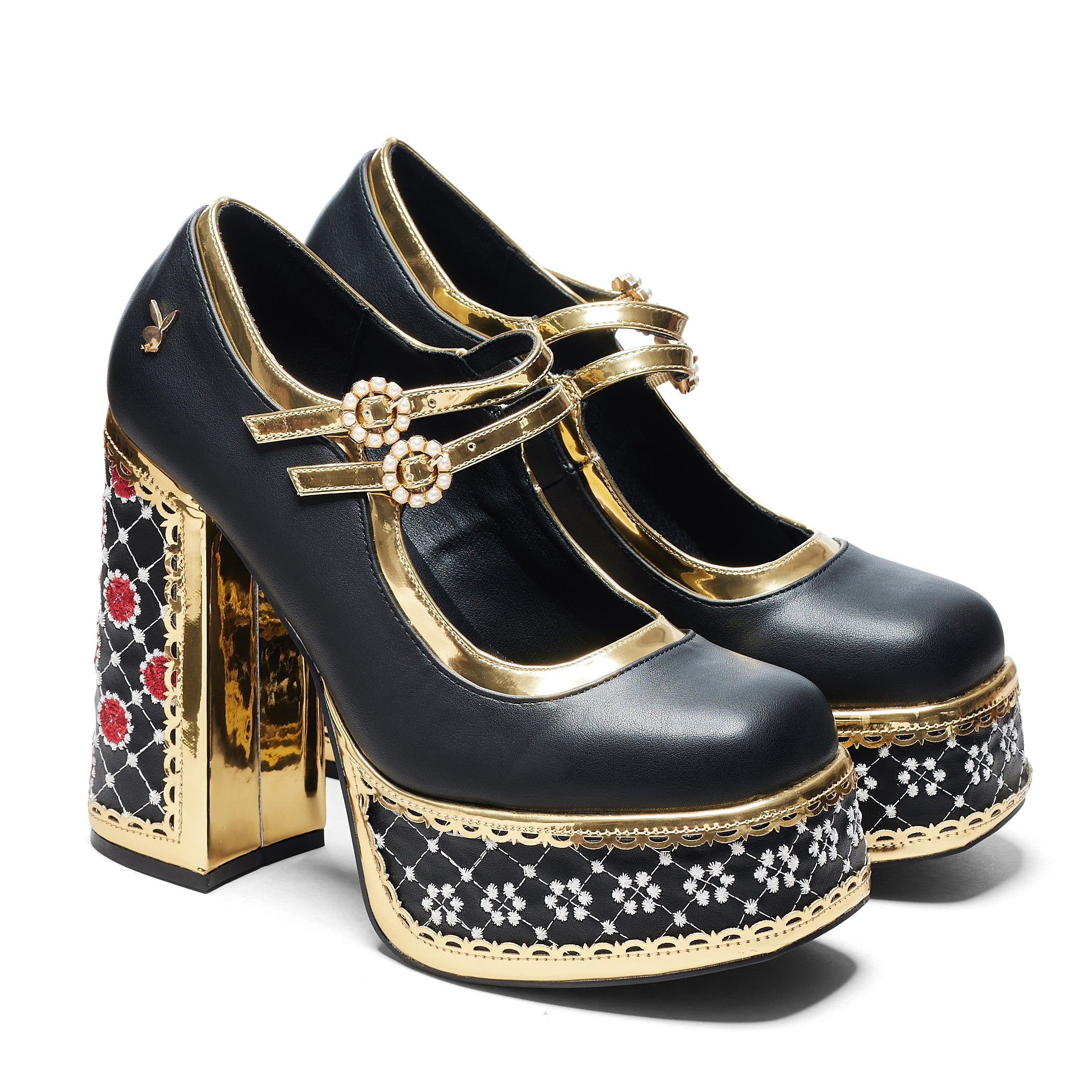 A Royal Playboy World Bejeweled Heels sold by Koi Footwear product image thumbnail 3