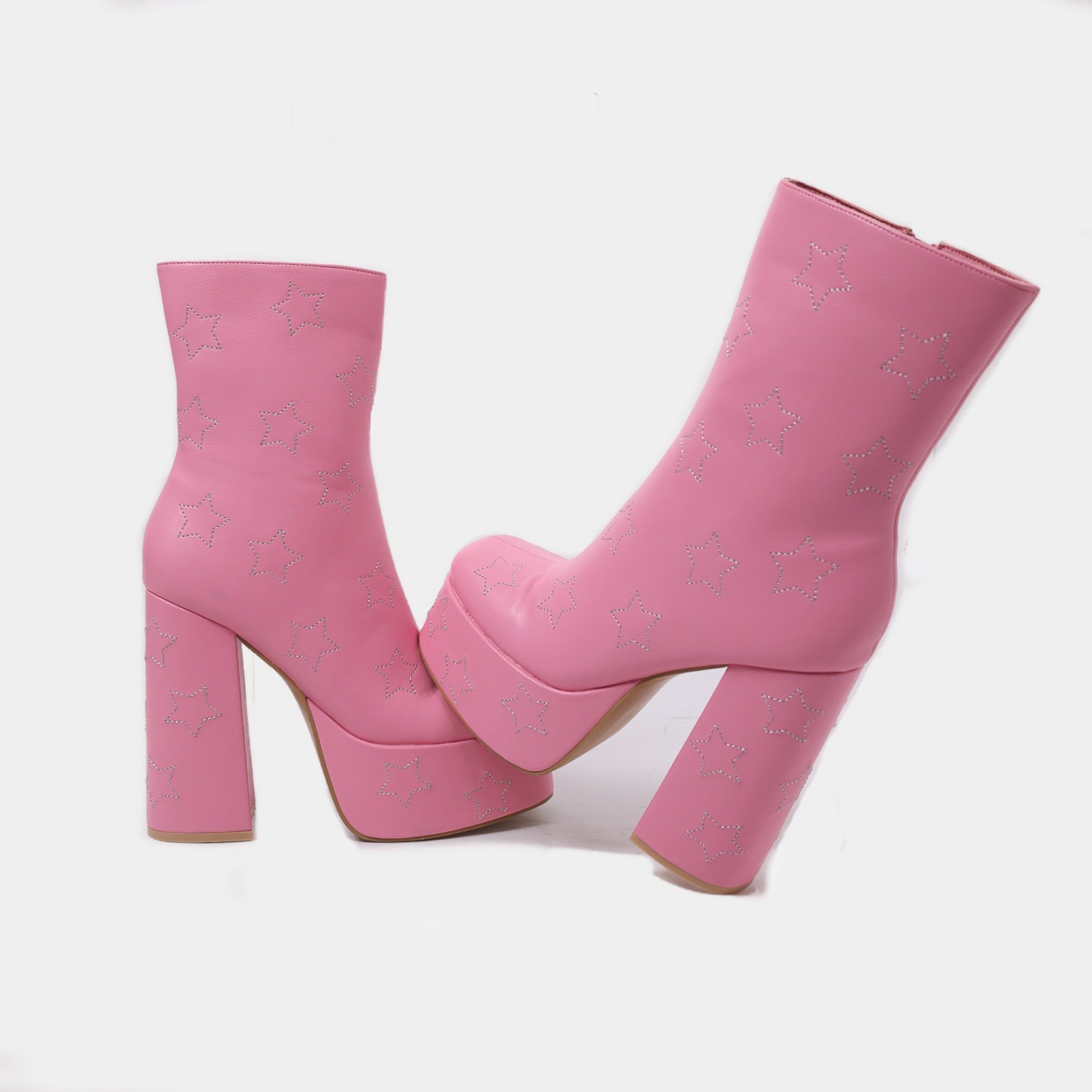 A Princess’s Little Secret Diamante Heeled Boots sold by Koi Footwear product image thumbnail 2