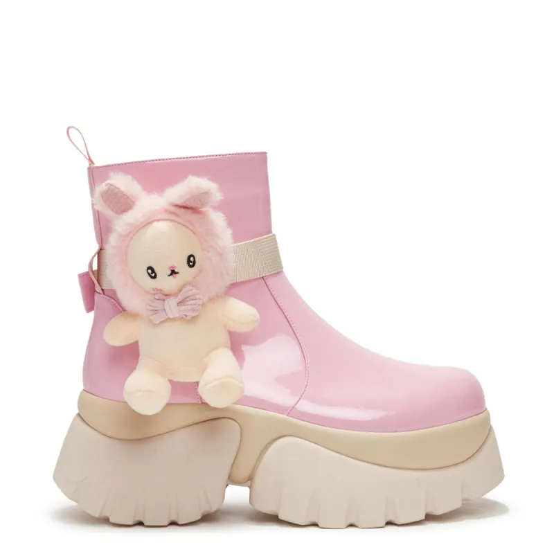My Pink Melody Vilun Platform Boots sold by Koi Footwear