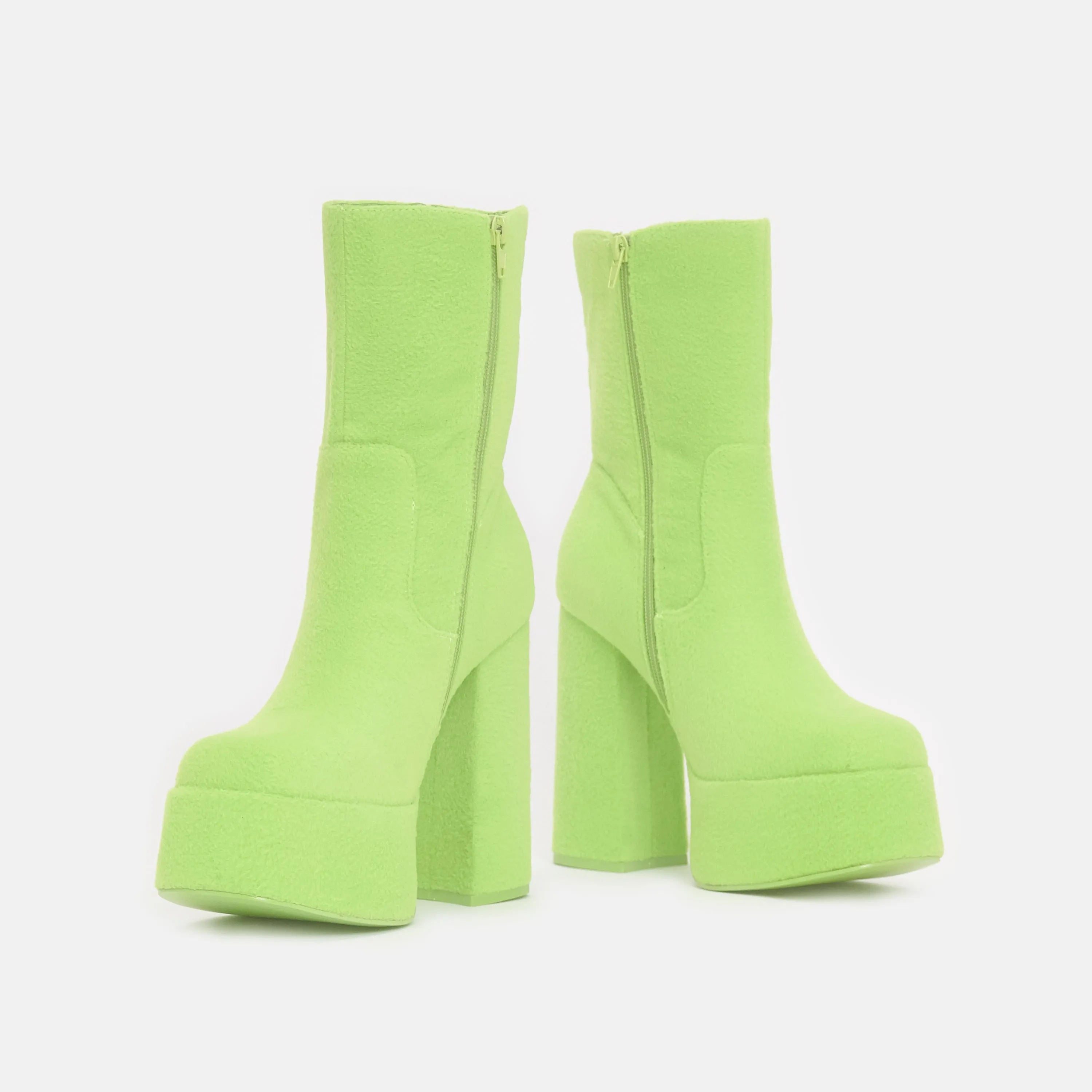 Dipsy Fluffy Platform Boots sold by Koi Footwear product image thumbnail 4