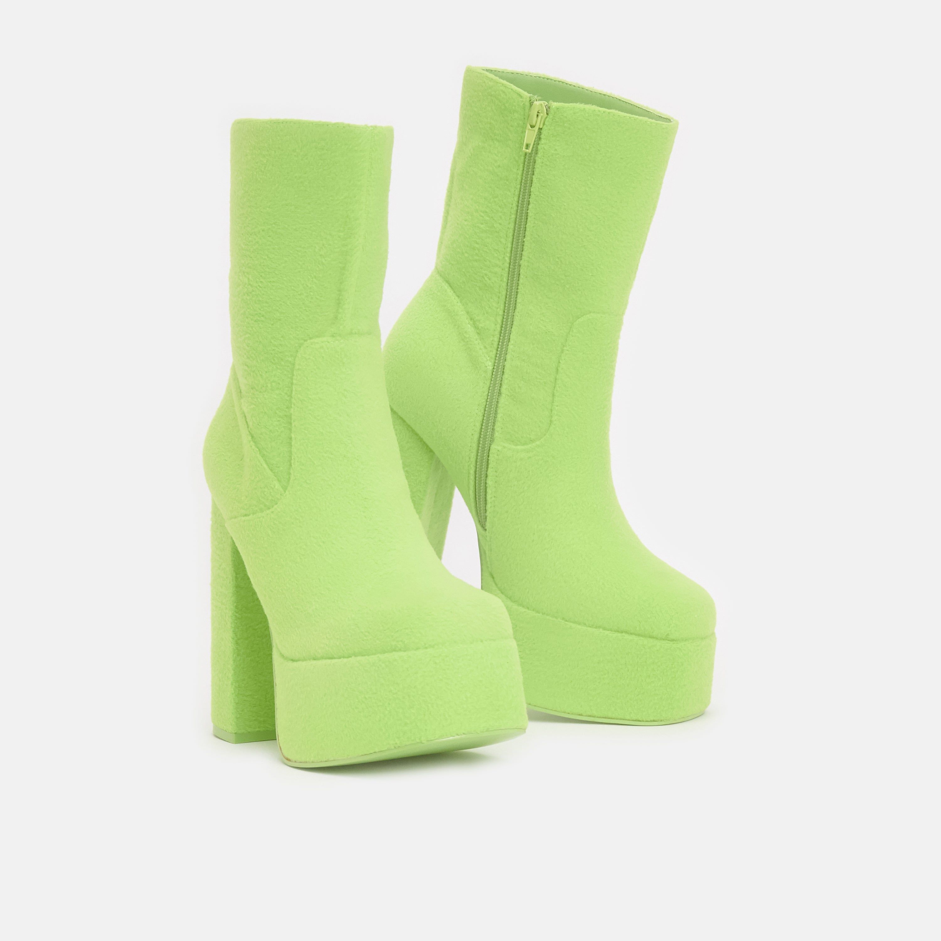 Dipsy Fluffy Platform Boots sold by Koi Footwear product image thumbnail 3
