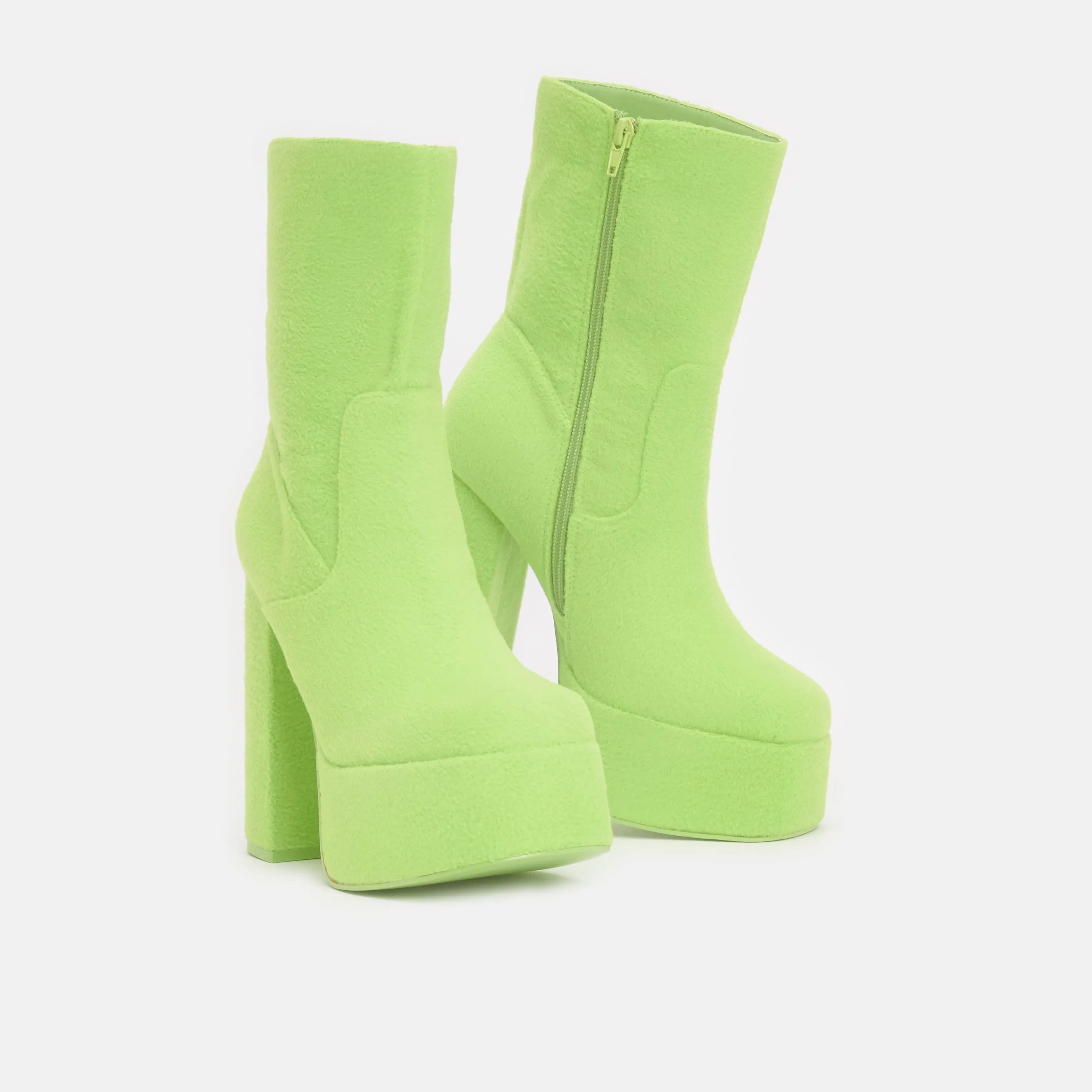 Dipsy Fluffy Platform Boots sold by Koi Footwear product image thumbnail 3
