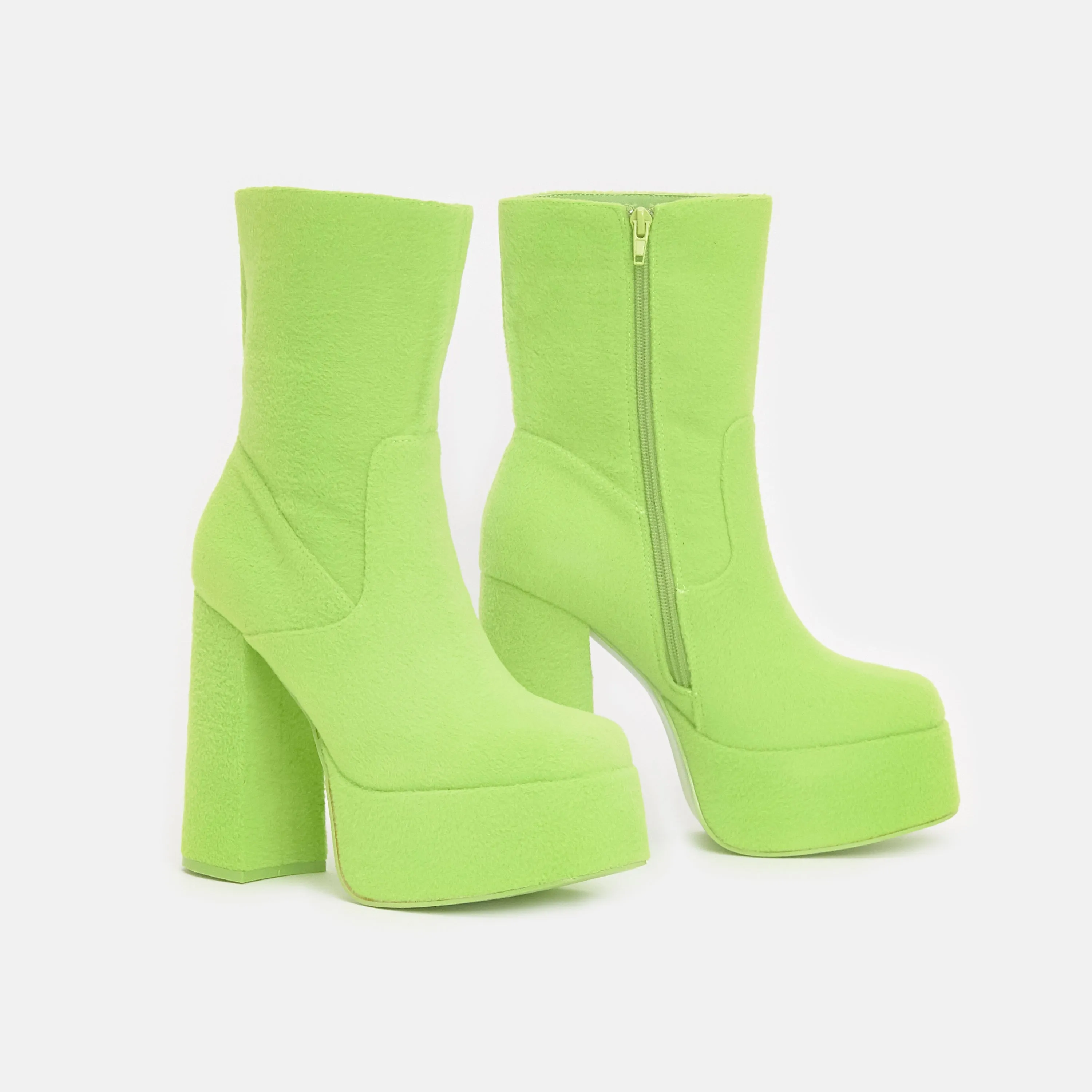 Dipsy Fluffy Platform Boots sold by Koi Footwear product image thumbnail 5