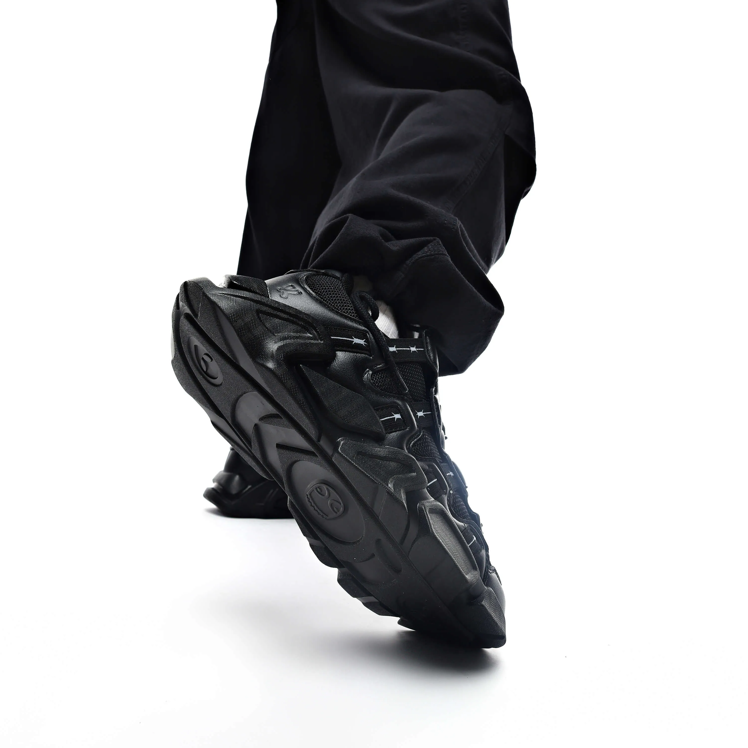 The Beast Men's Black Wire Trainers sold by Koi Footwear product image thumbnail 5