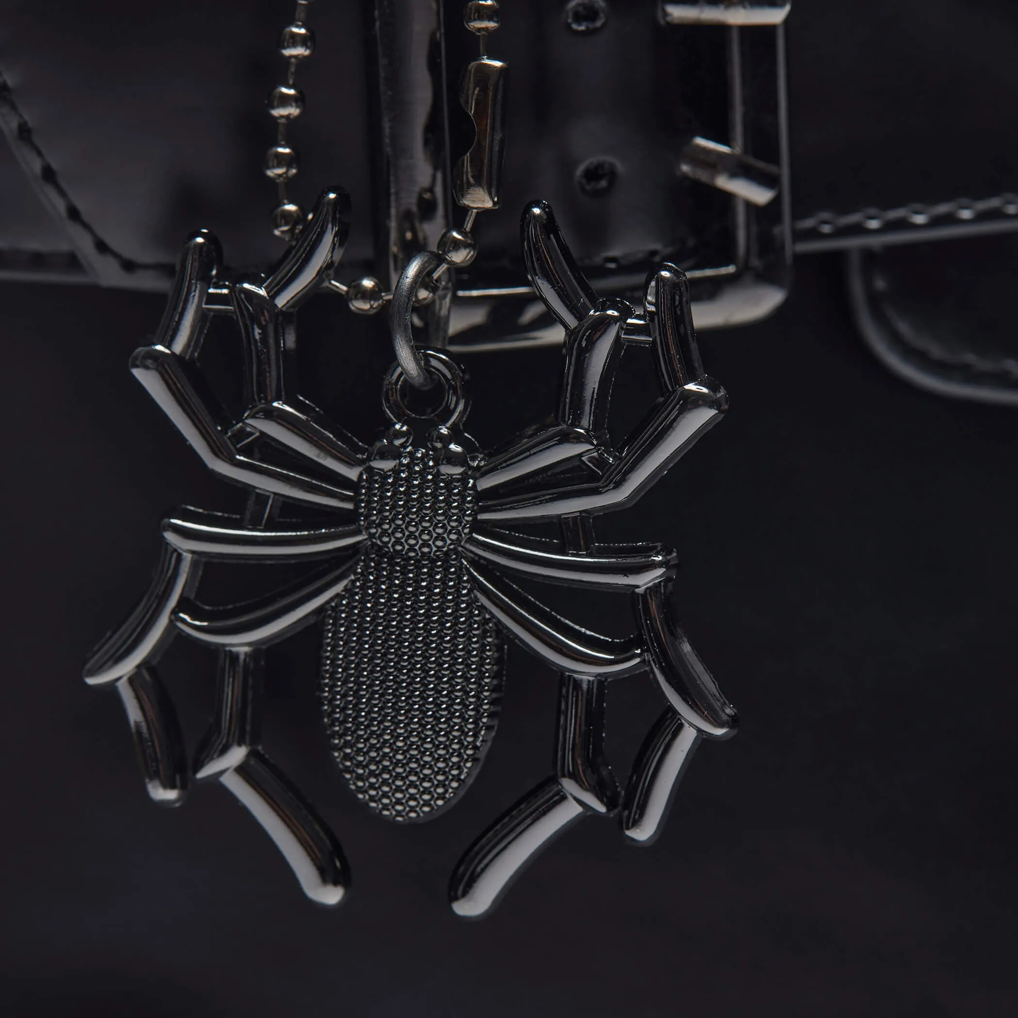 The Curse Of The Black Widow Boots - Black sold by Koi Footwear product image thumbnail 4