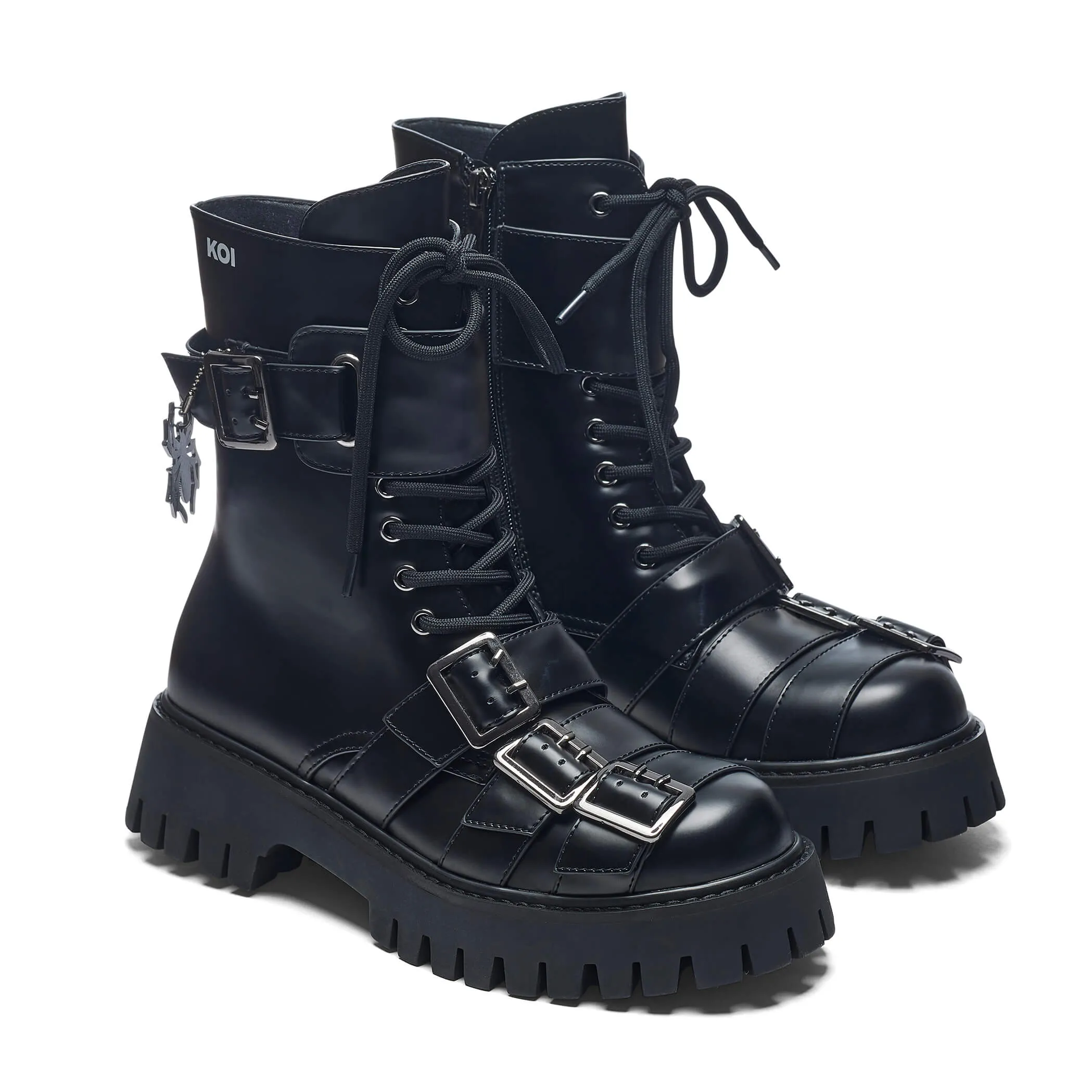 The Curse Of The Black Widow Boots - Black sold by Koi Footwear product image thumbnail 5