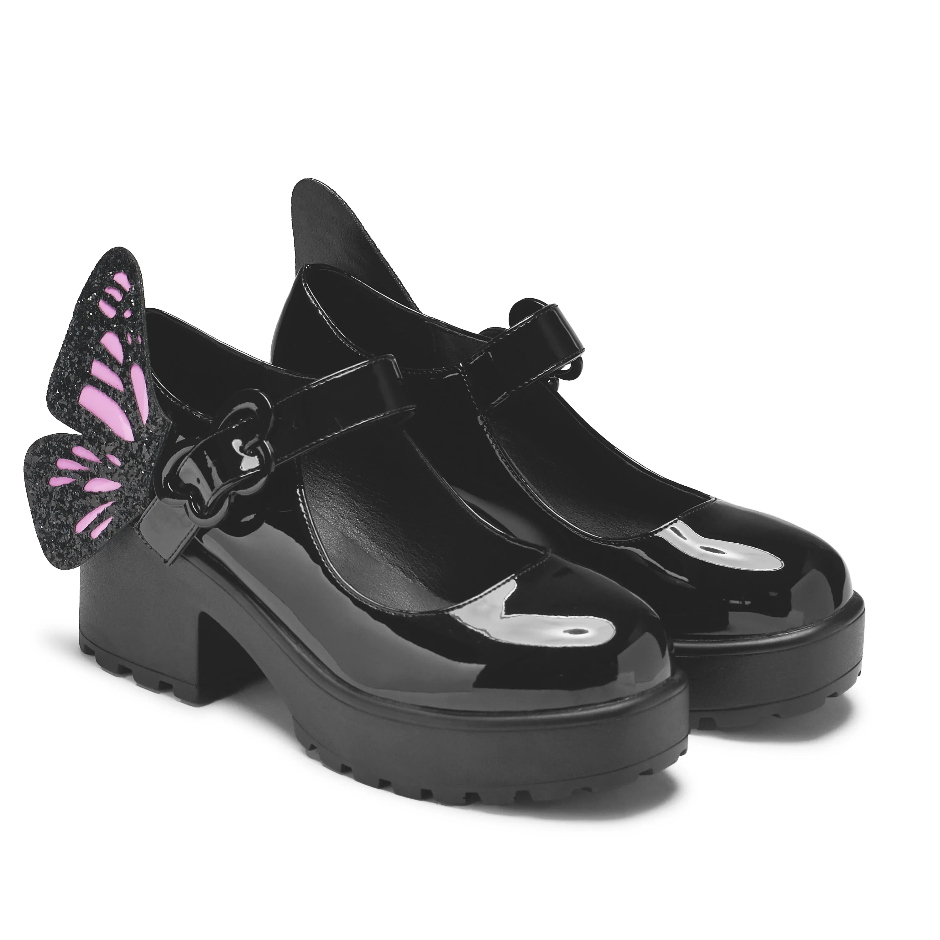 Tira Black Mary Janes ‘ Evil Fairy Edition’ sold by Koi Footwear product image thumbnail 3