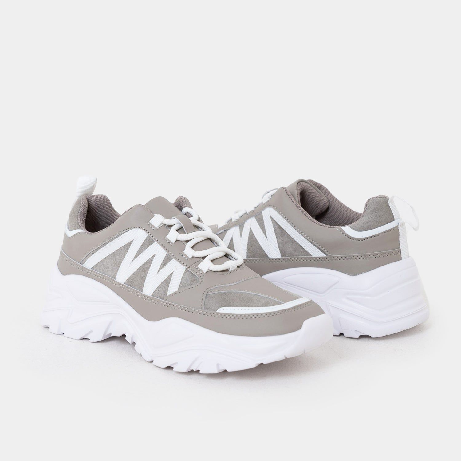 Vega Chunky Grey Trainers sold by Koi Footwear product image thumbnail 4
