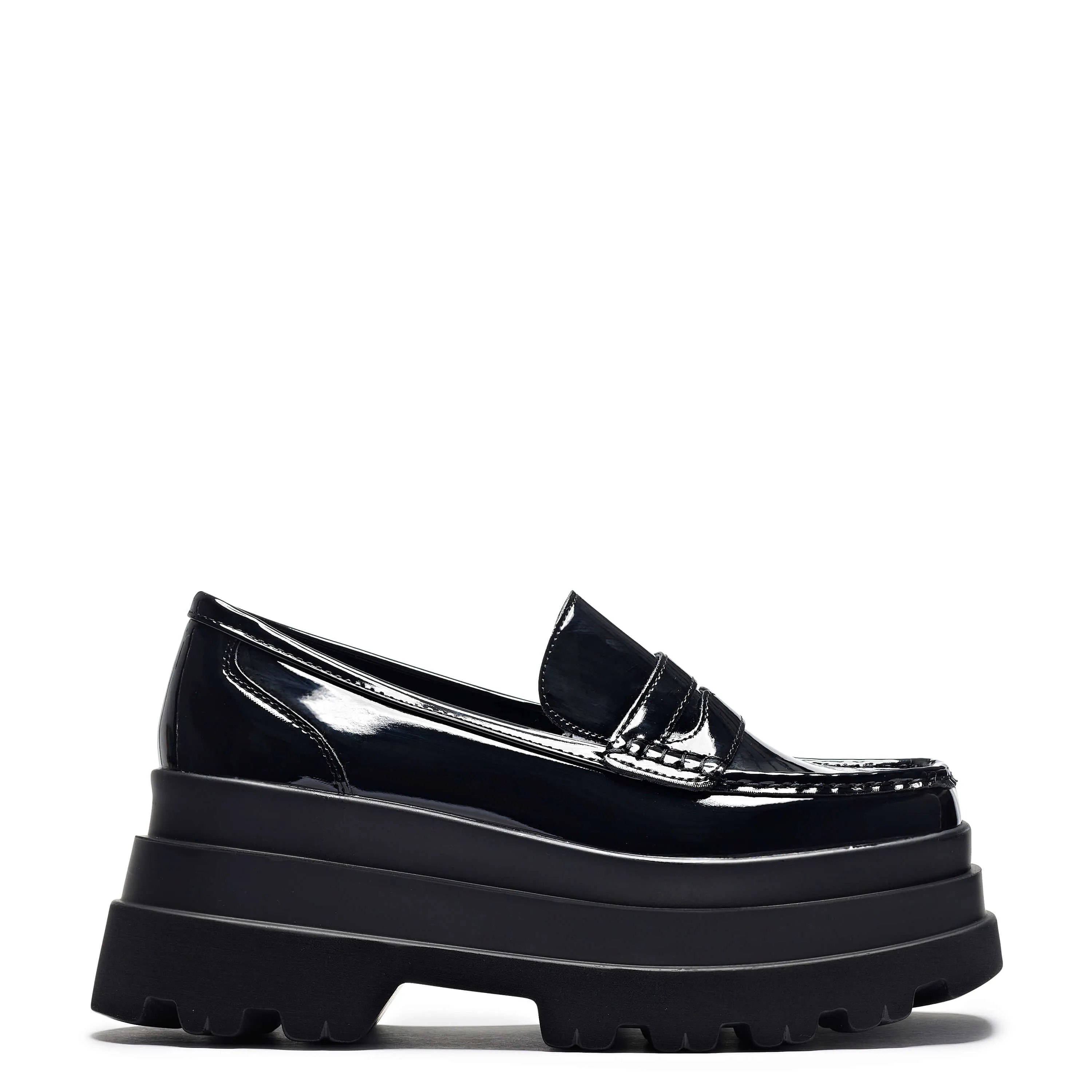 Arna Black Patent Trident Shoes sold by Koi Footwear