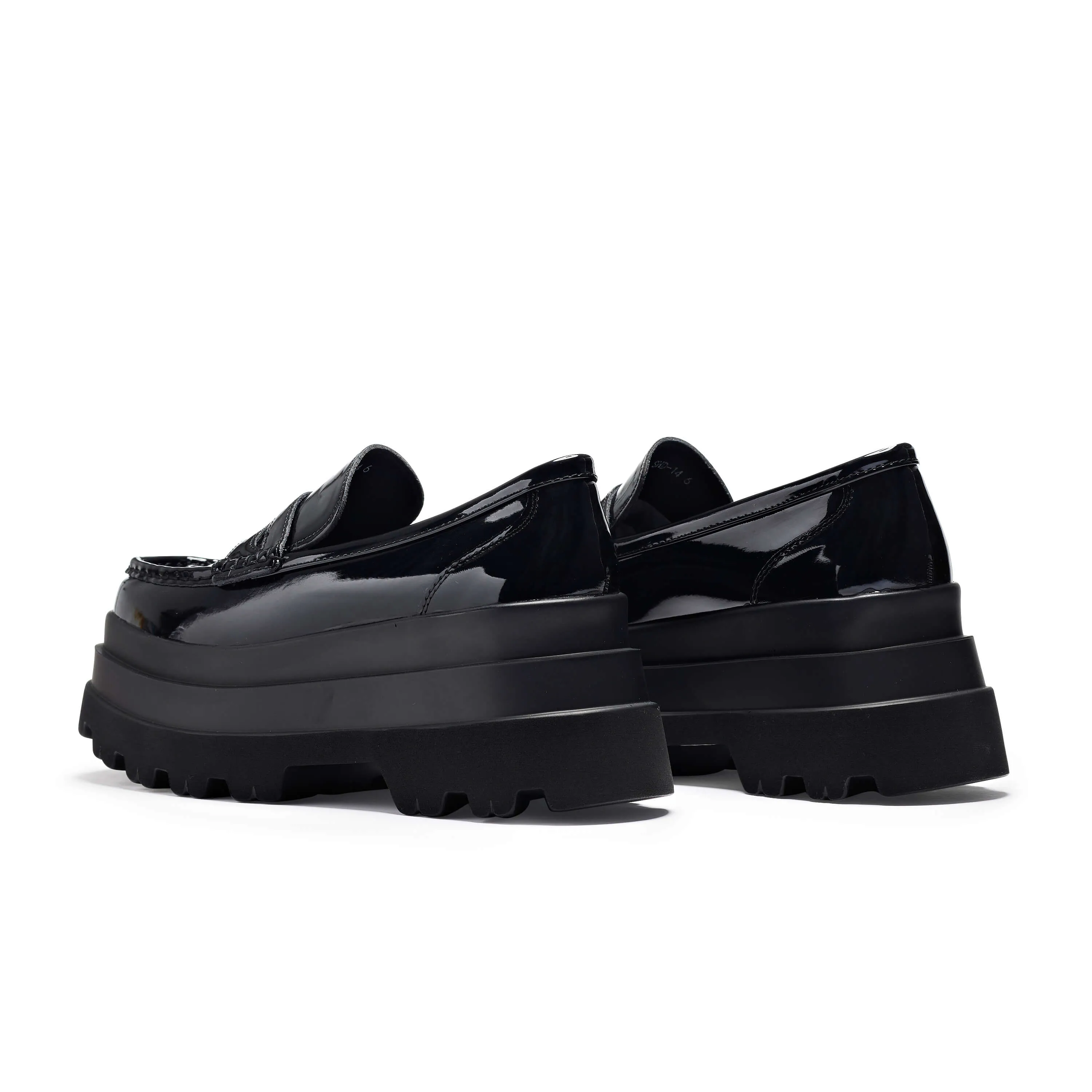 Arna Black Patent Trident Shoes sold by Koi Footwear product image thumbnail 4