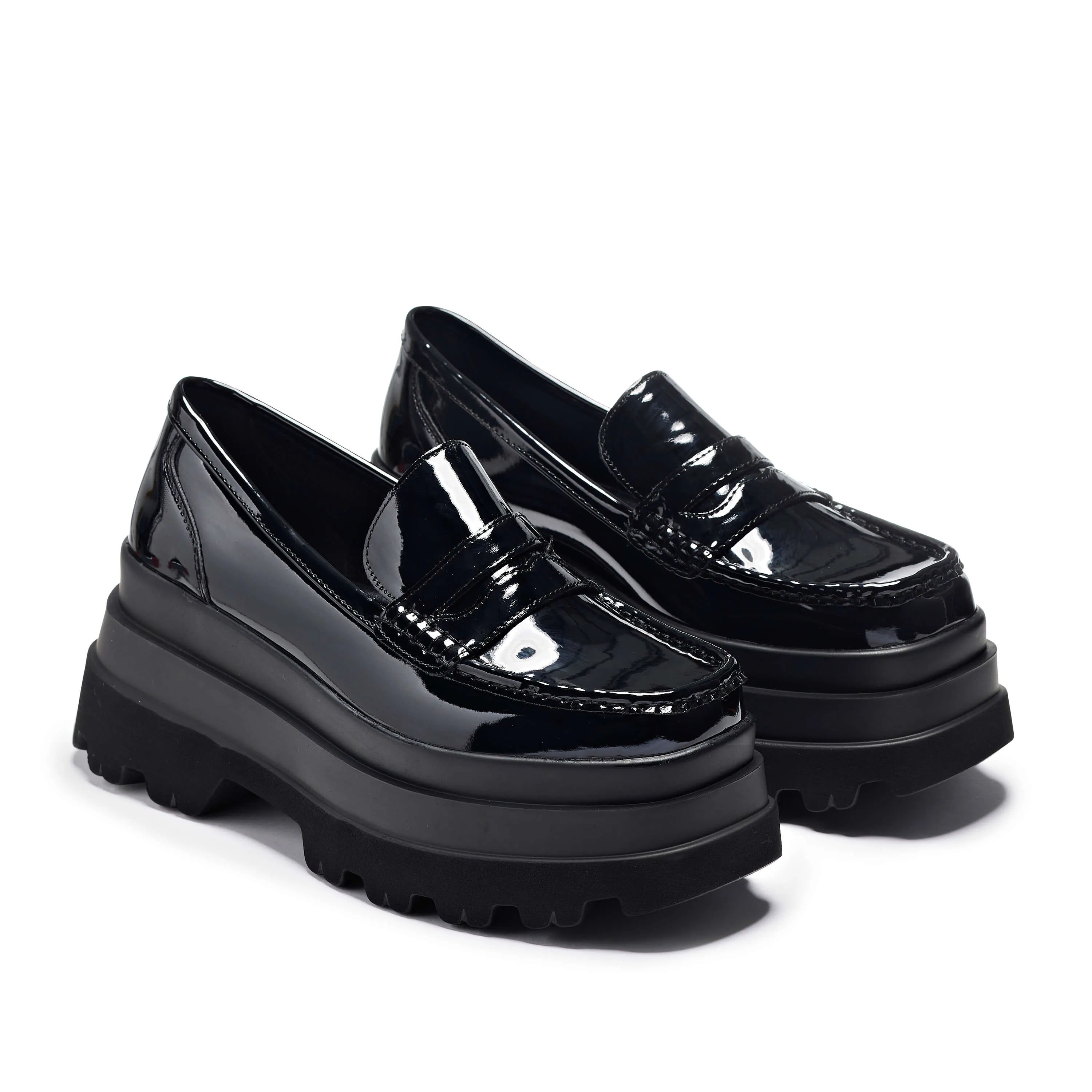 Arna Black Patent Trident Shoes sold by Koi Footwear product image thumbnail 3