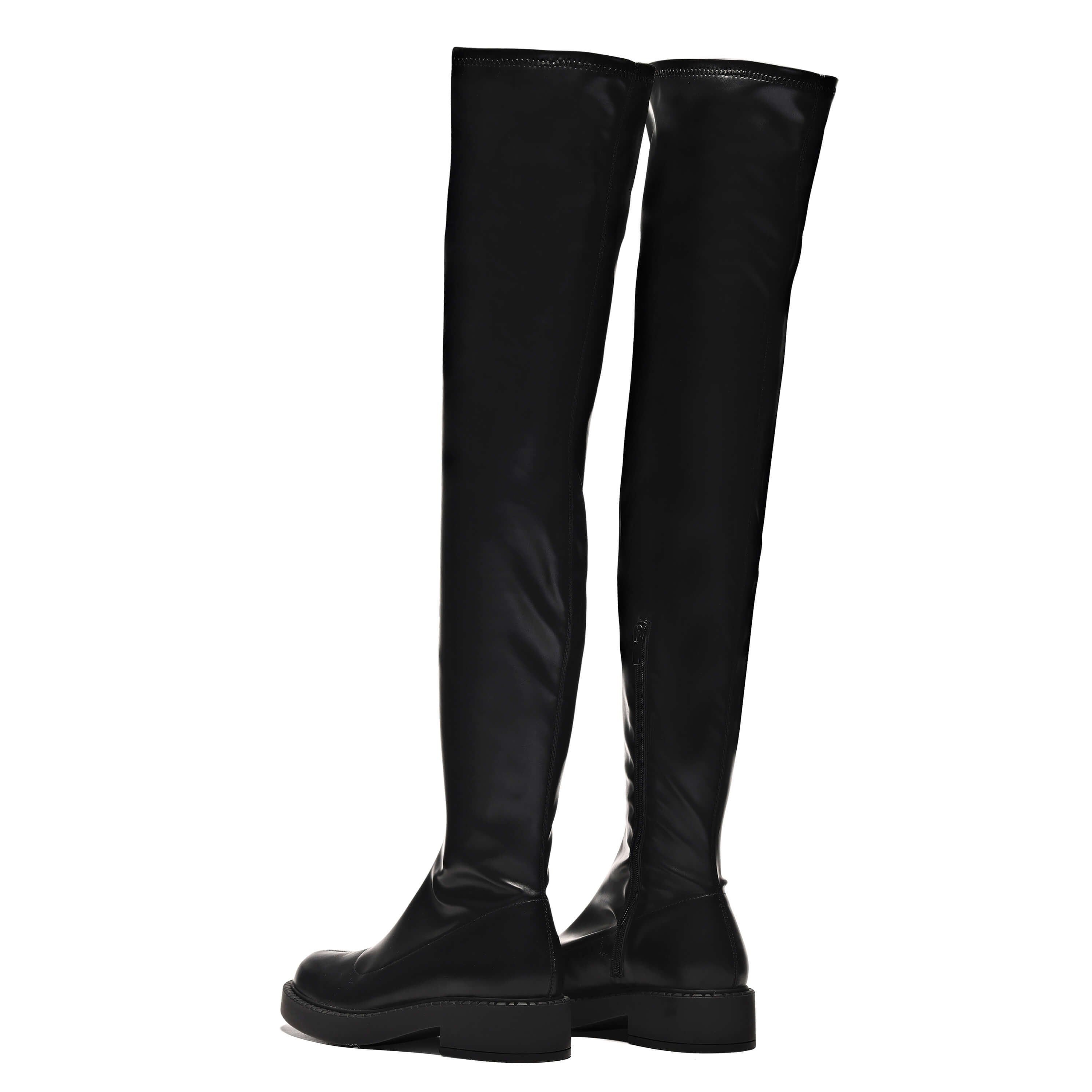 The 24/7 UniFlex Plus Size Thigh High Boots sold by Koi Footwear product image thumbnail 6