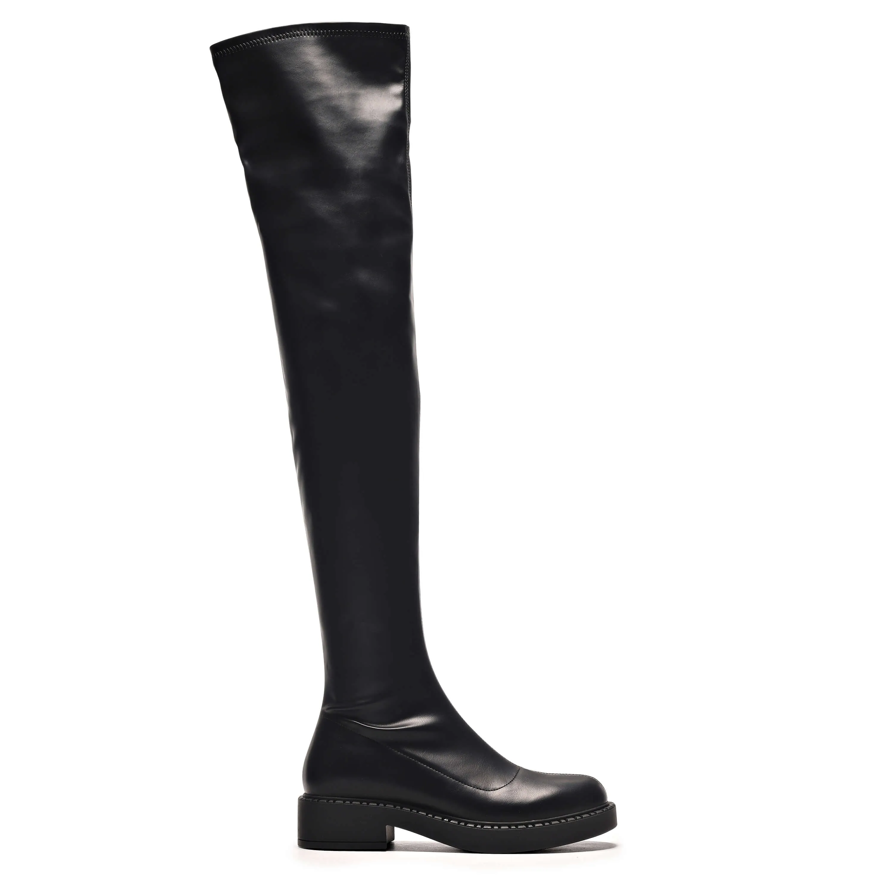 The Commander Plus Size Thigh High Boots sold by Koi Footwear product image thumbnail 2