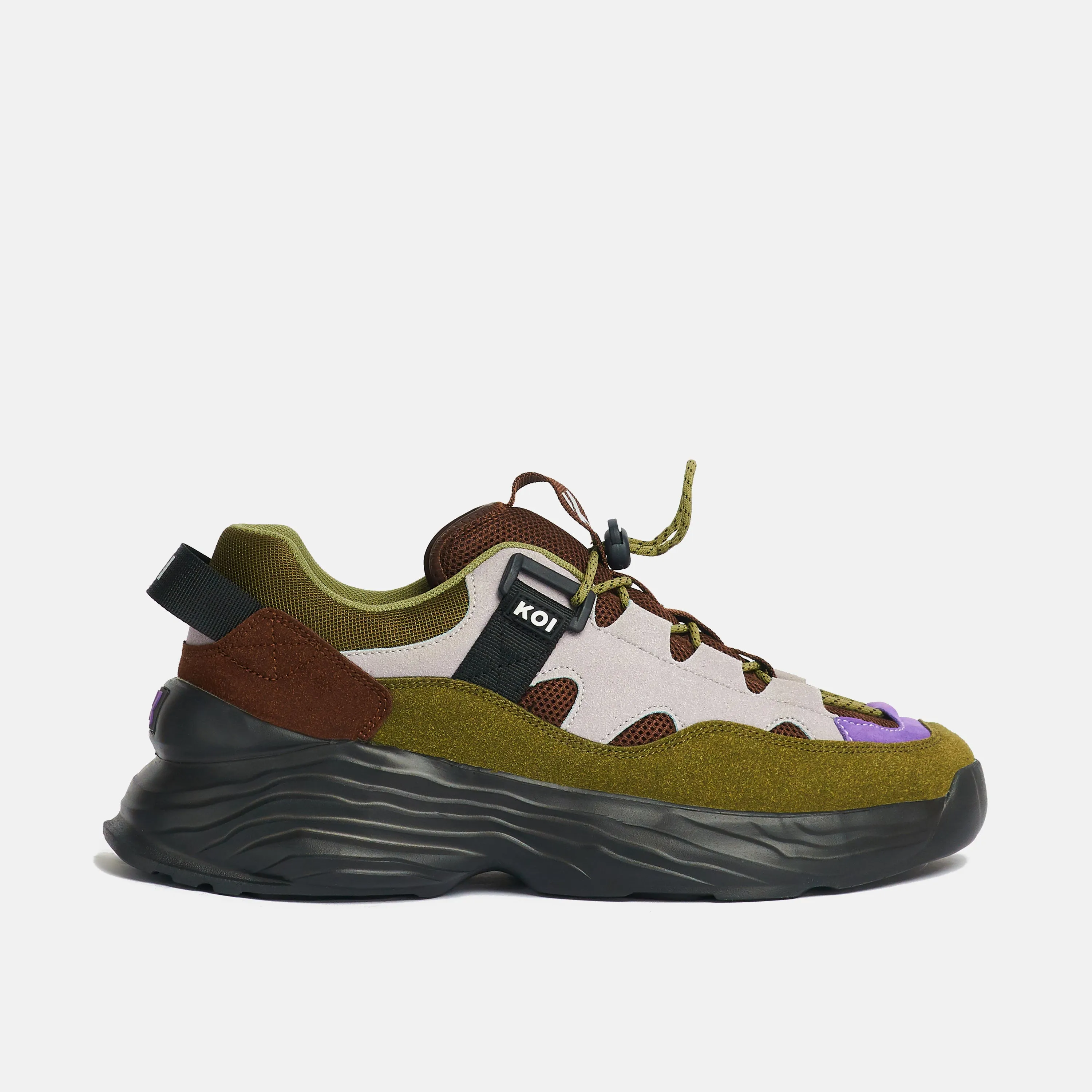 The Bandit Fog Mixed Green Men's Trainers sold by Koi Footwear product image thumbnail 2