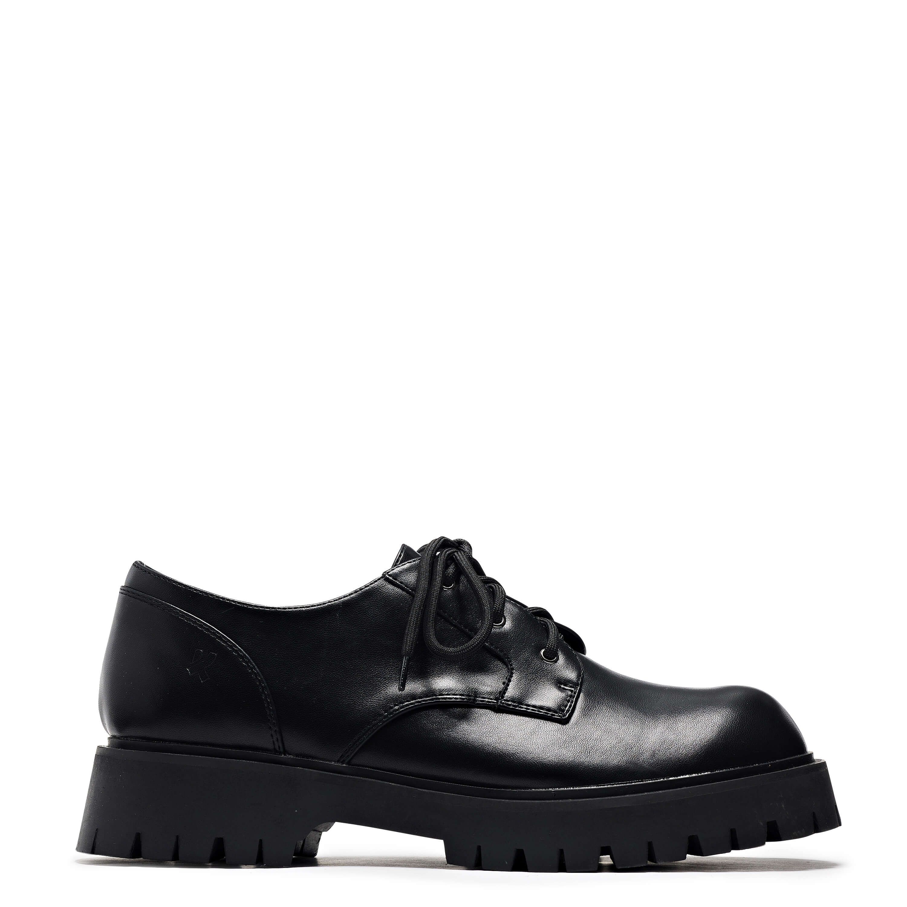 Pinemoon Men's Black Lace Up Shoes sold by Koi Footwear product image thumbnail 2