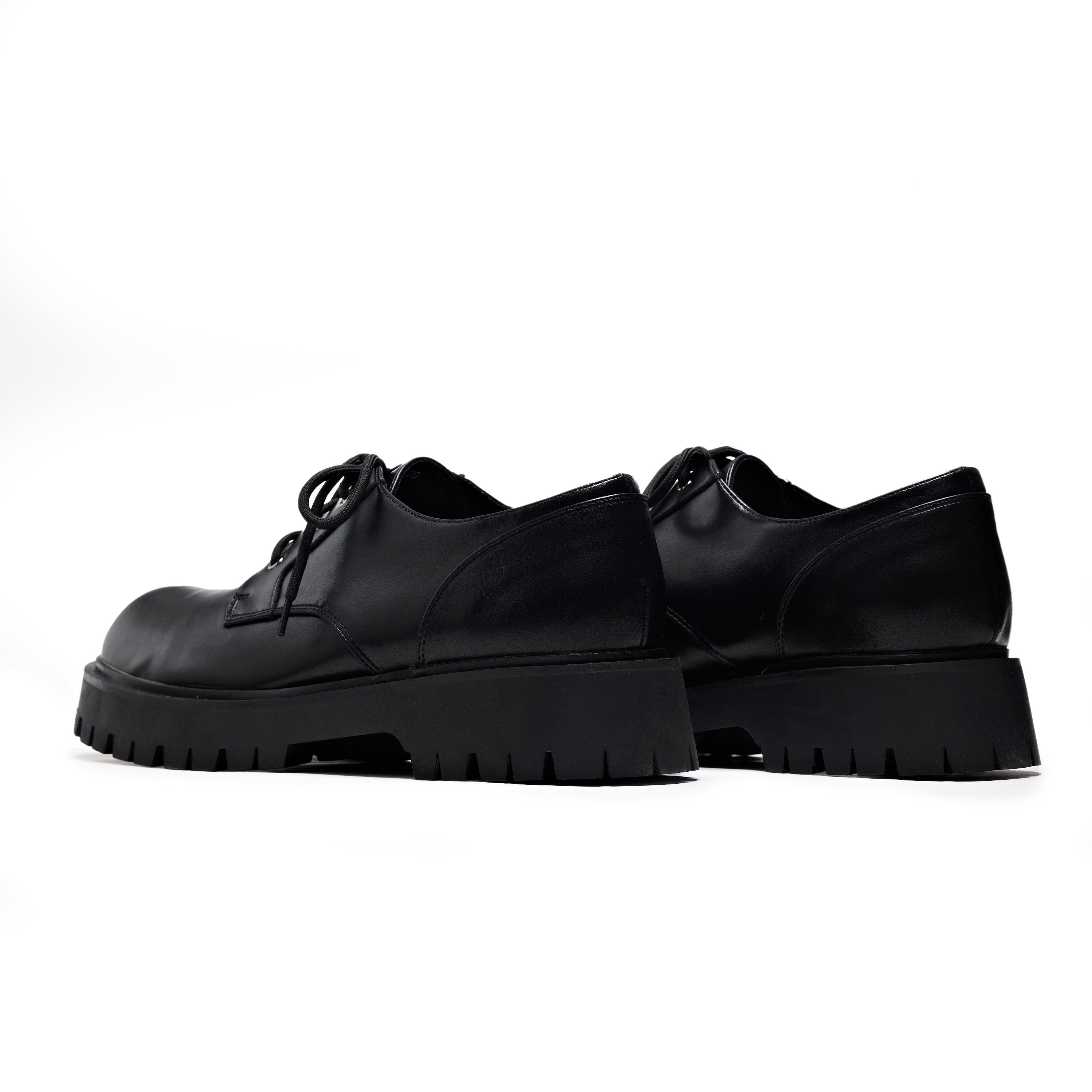 Pinemoon Men's Black Lace Up Shoes sold by Koi Footwear product image thumbnail 5