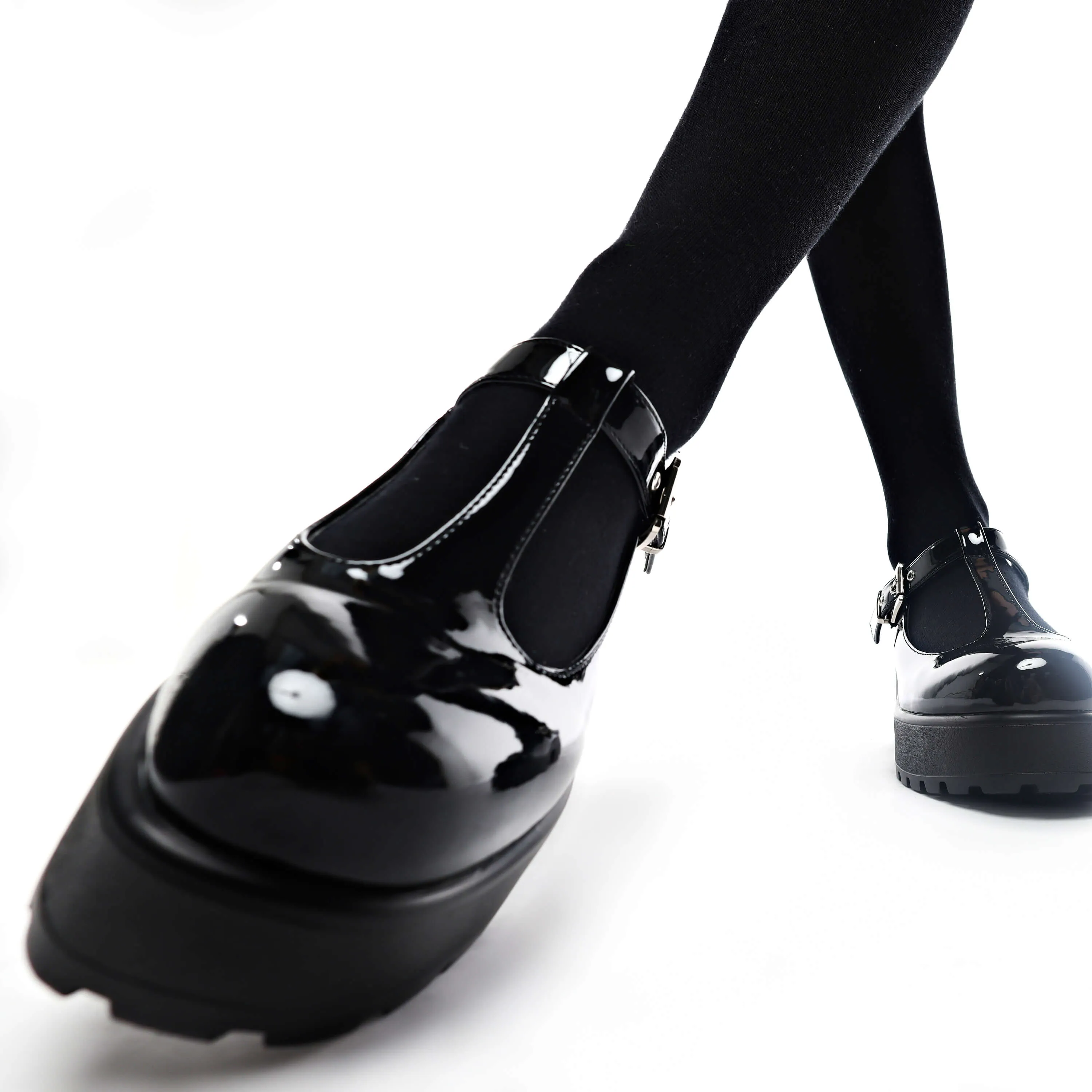 SAI Black Mary Jane Shoes 'Patent Edition' sold by Koi Footwear product image thumbnail 3