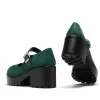 Tira Suede Mary Janes ‘ Evergreen Edition’ sold by Koi Footwear
