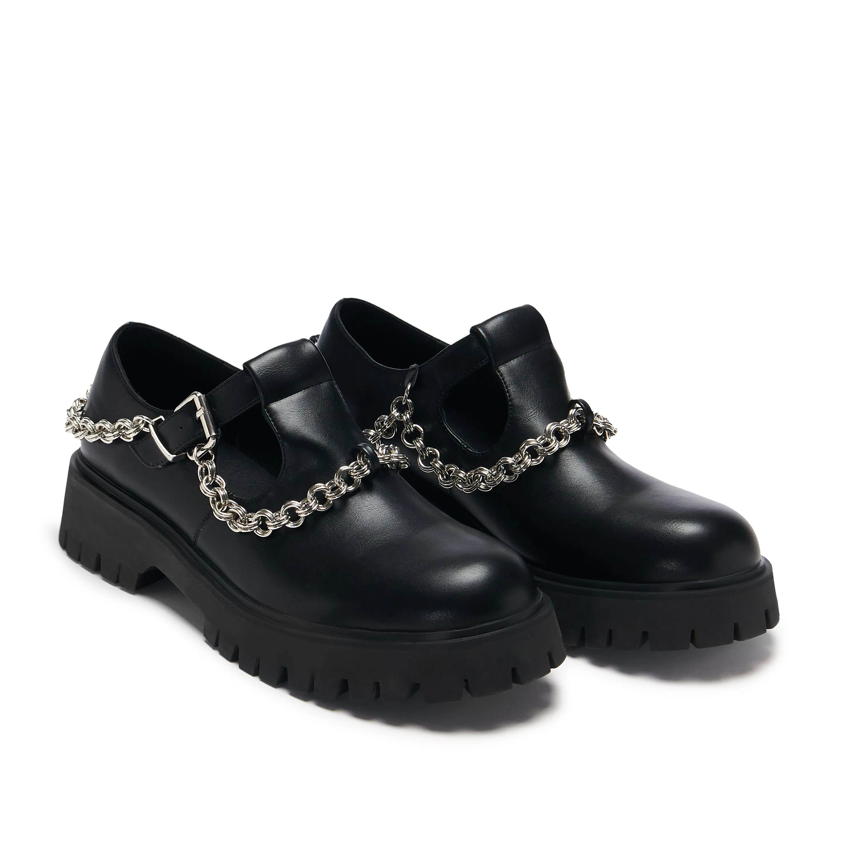 Cosmere Men's Chain Mary Janes - Black sold by Koi Footwear product image thumbnail 4