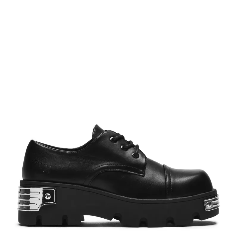 Dreadforge Heavy Metal Shoes - Black sold by Koi Footwear