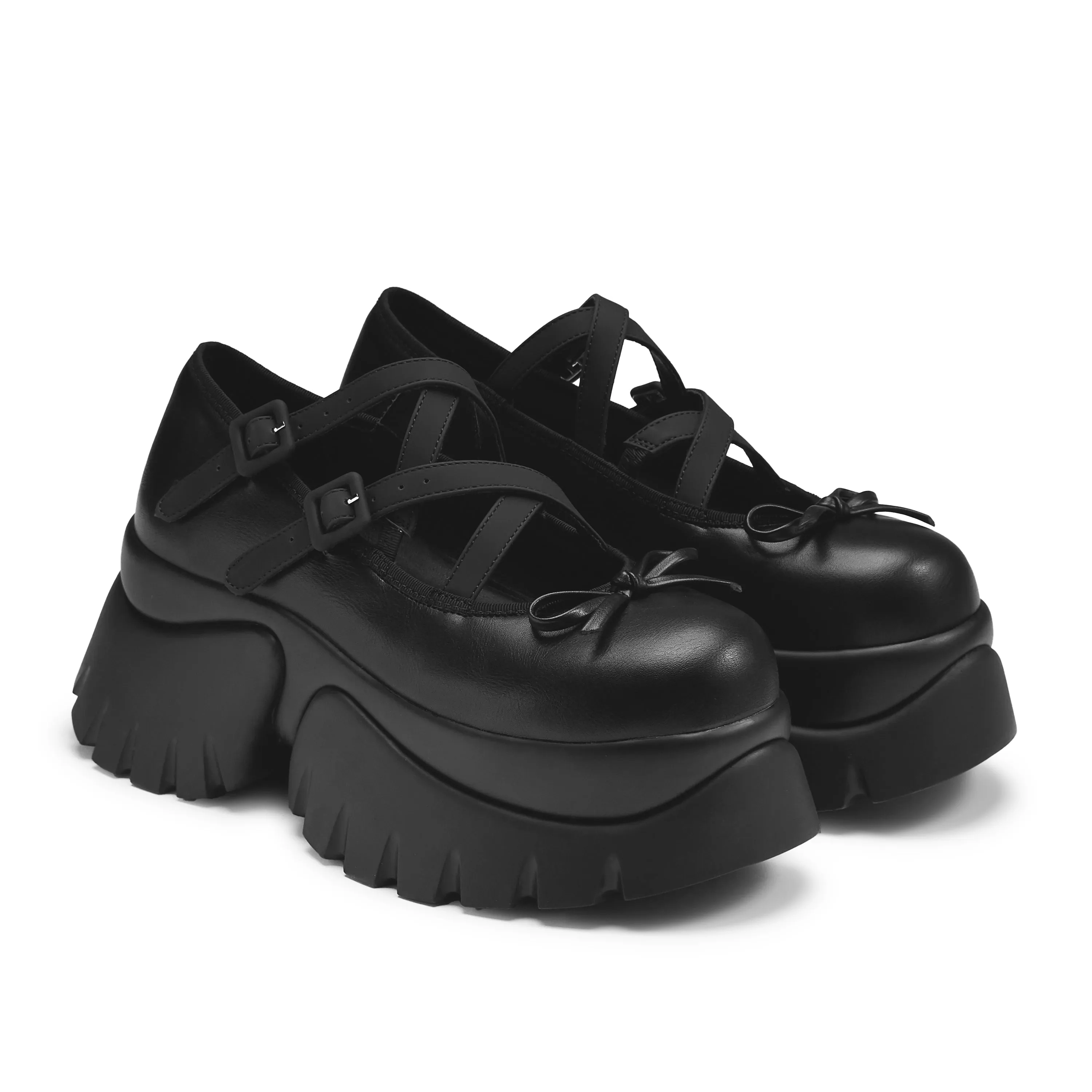 Margot Monster Platform Mary Janes - Black sold by Koi Footwear product image thumbnail 3
