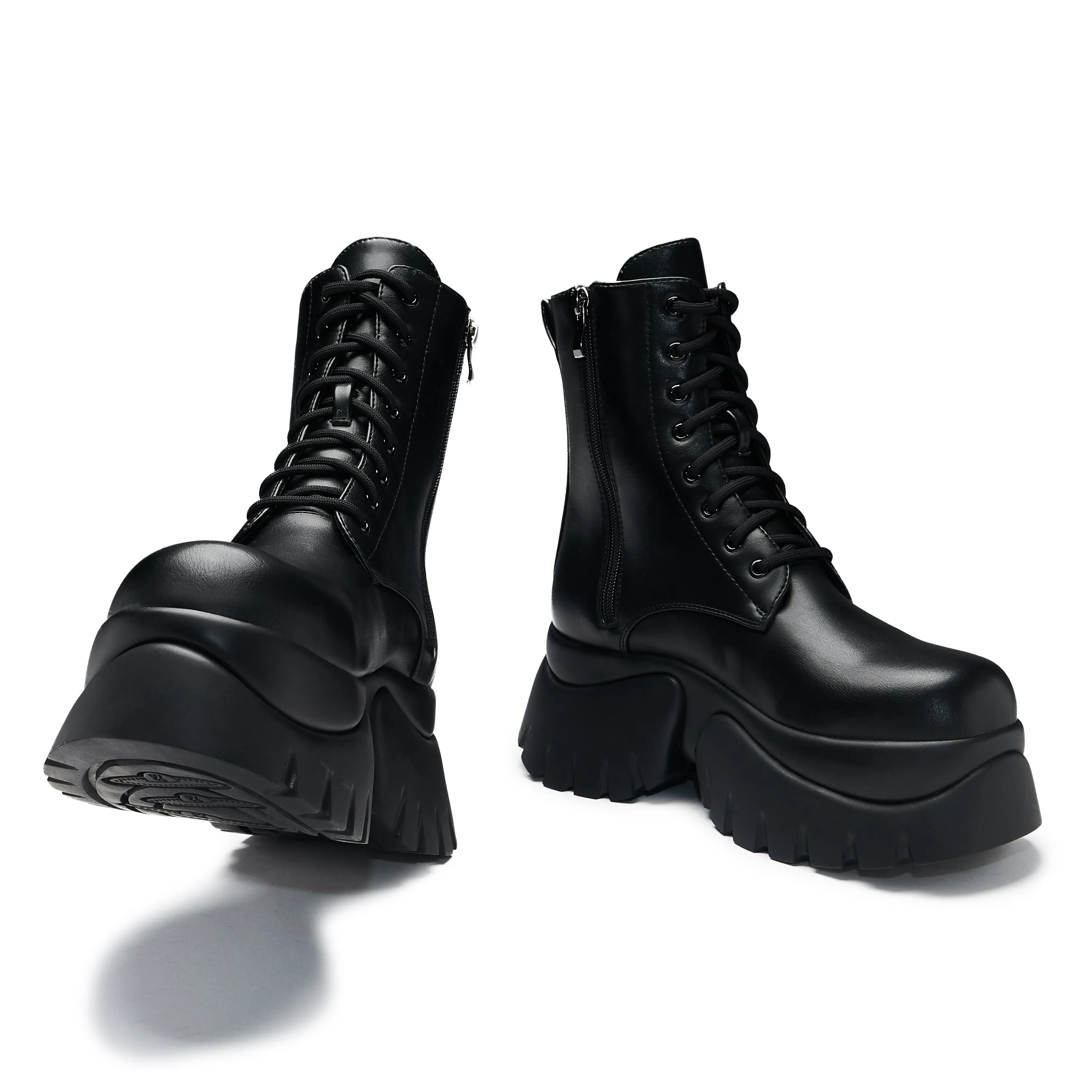 Rancor Men's Vilun Black Lace Up Boots sold by Koi Footwear product image thumbnail 5