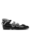 Song Of Rest Bard Flats - Black sold by Koi Footwear