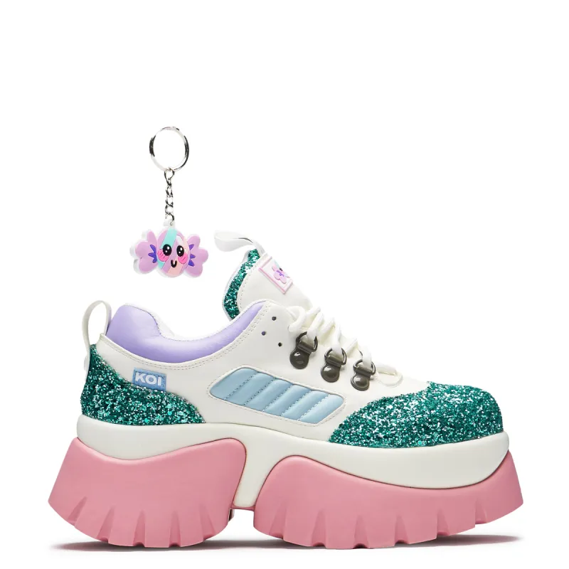 Candy Cuddles Sparkling Trainers sold by Koi Footwear