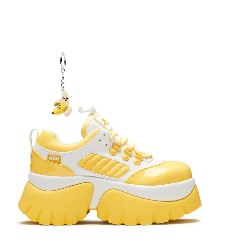 Banana Milkshake Trainers sold by Koi Footwear